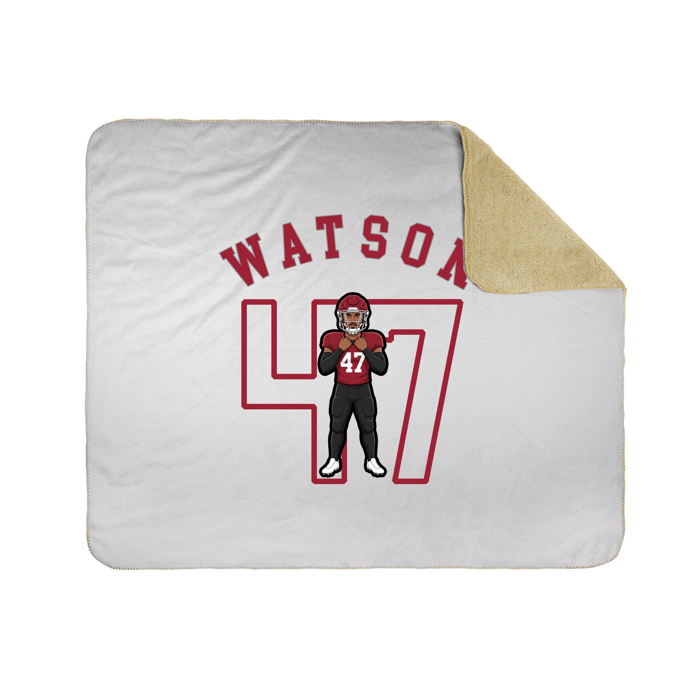 Throw Blanket — Shirsey Arch in White