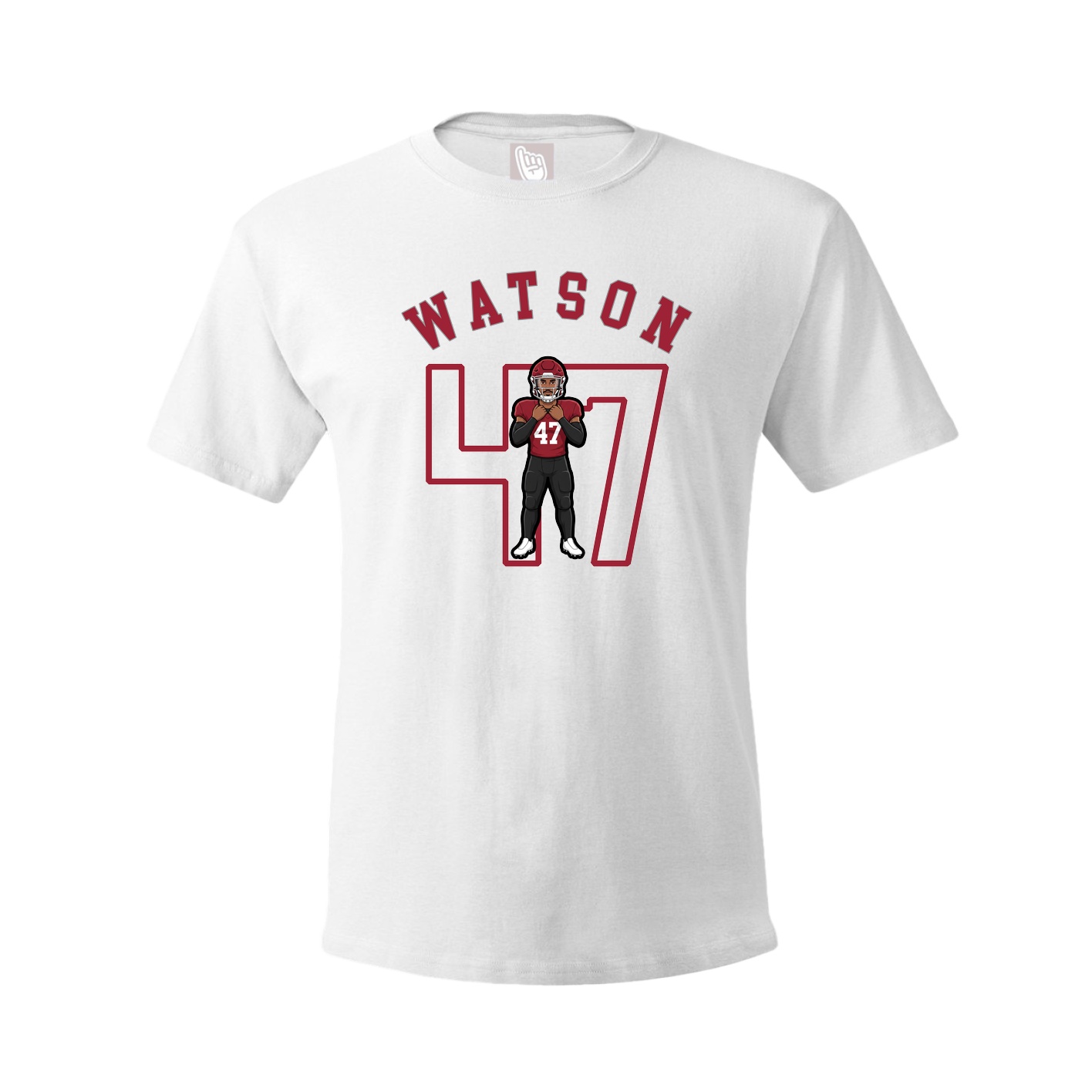 Youth Tee — Shirsey Arch in White