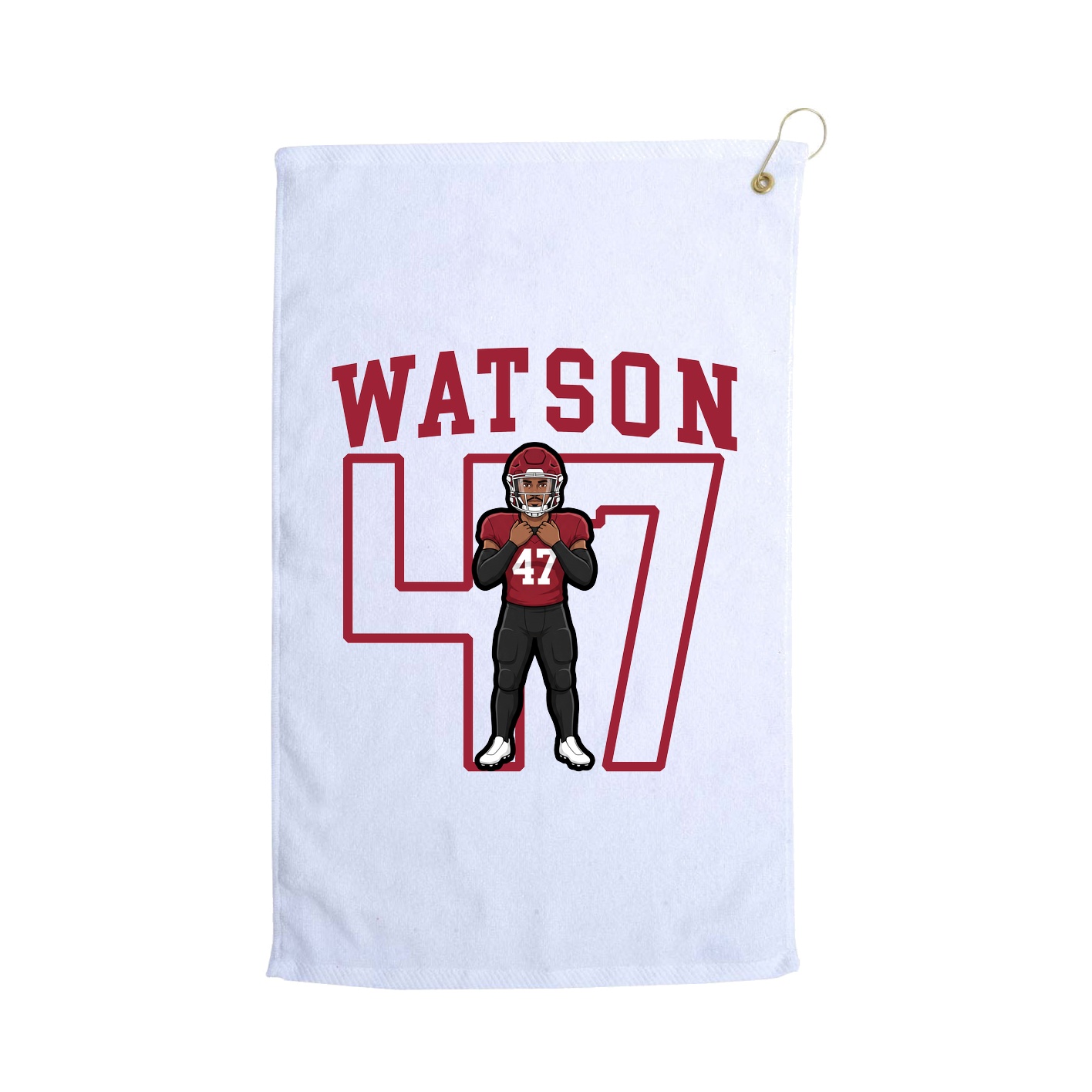 Golf Towel — Shirsey in White