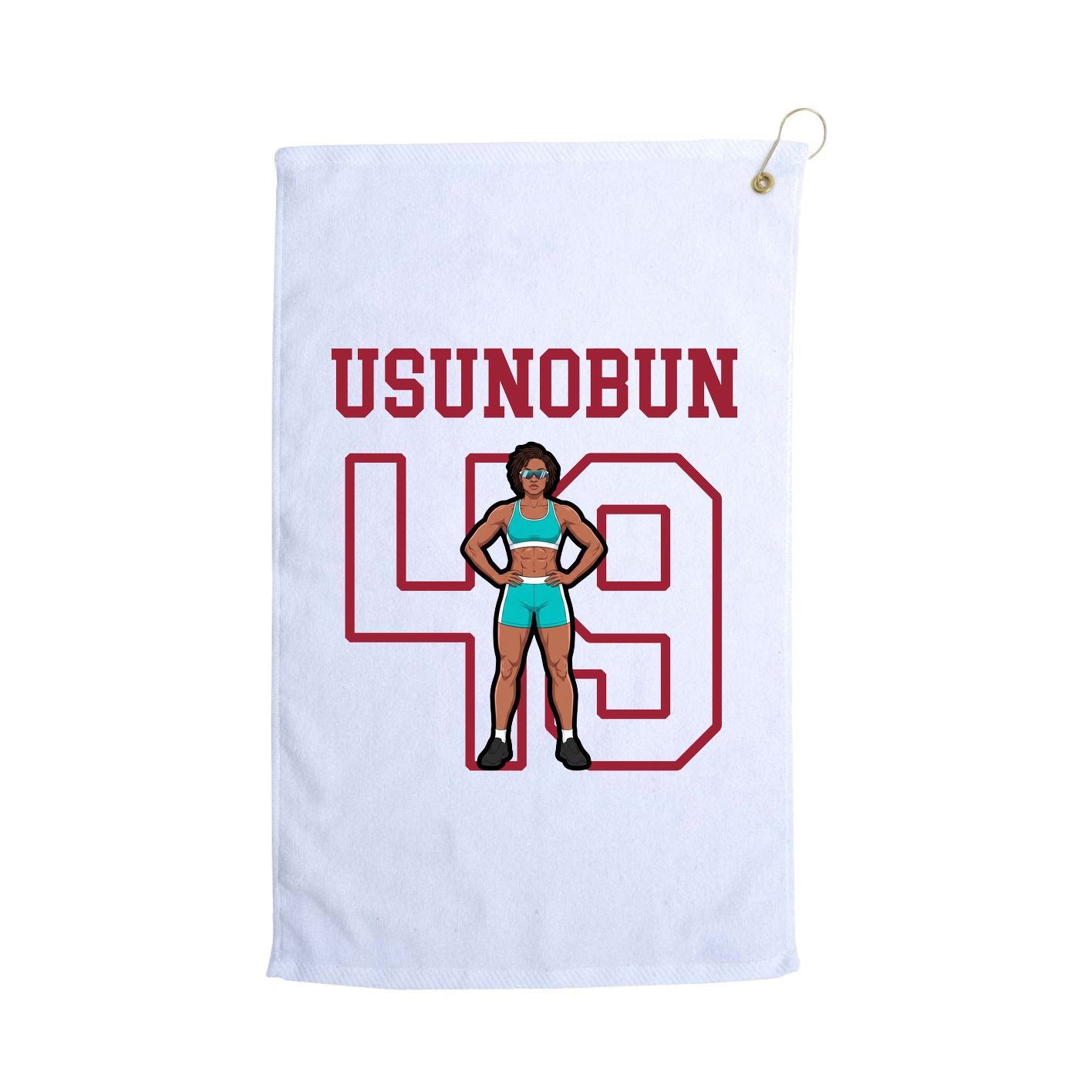 Golf Towel — Shirsey in White
