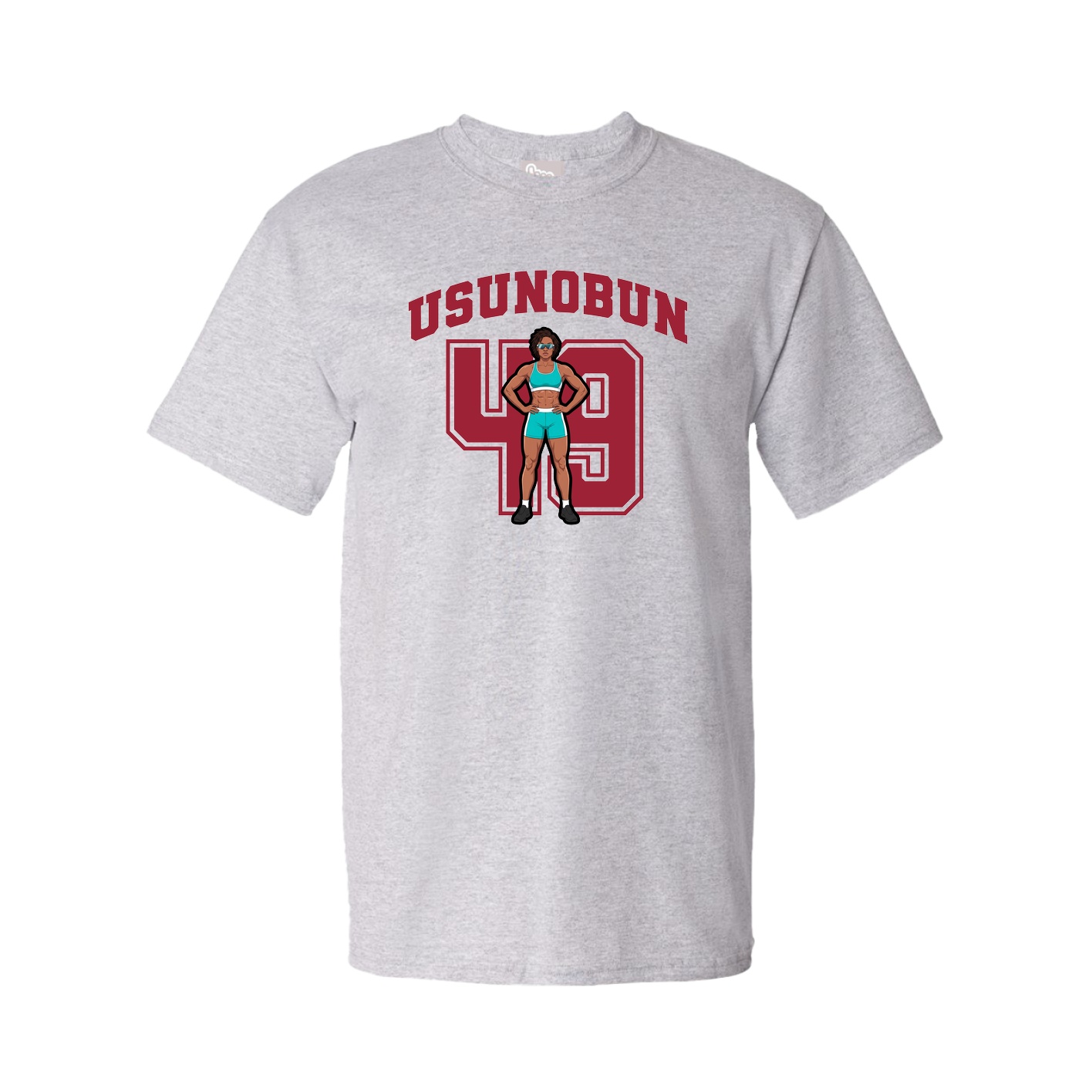 Tee — Number in Grey