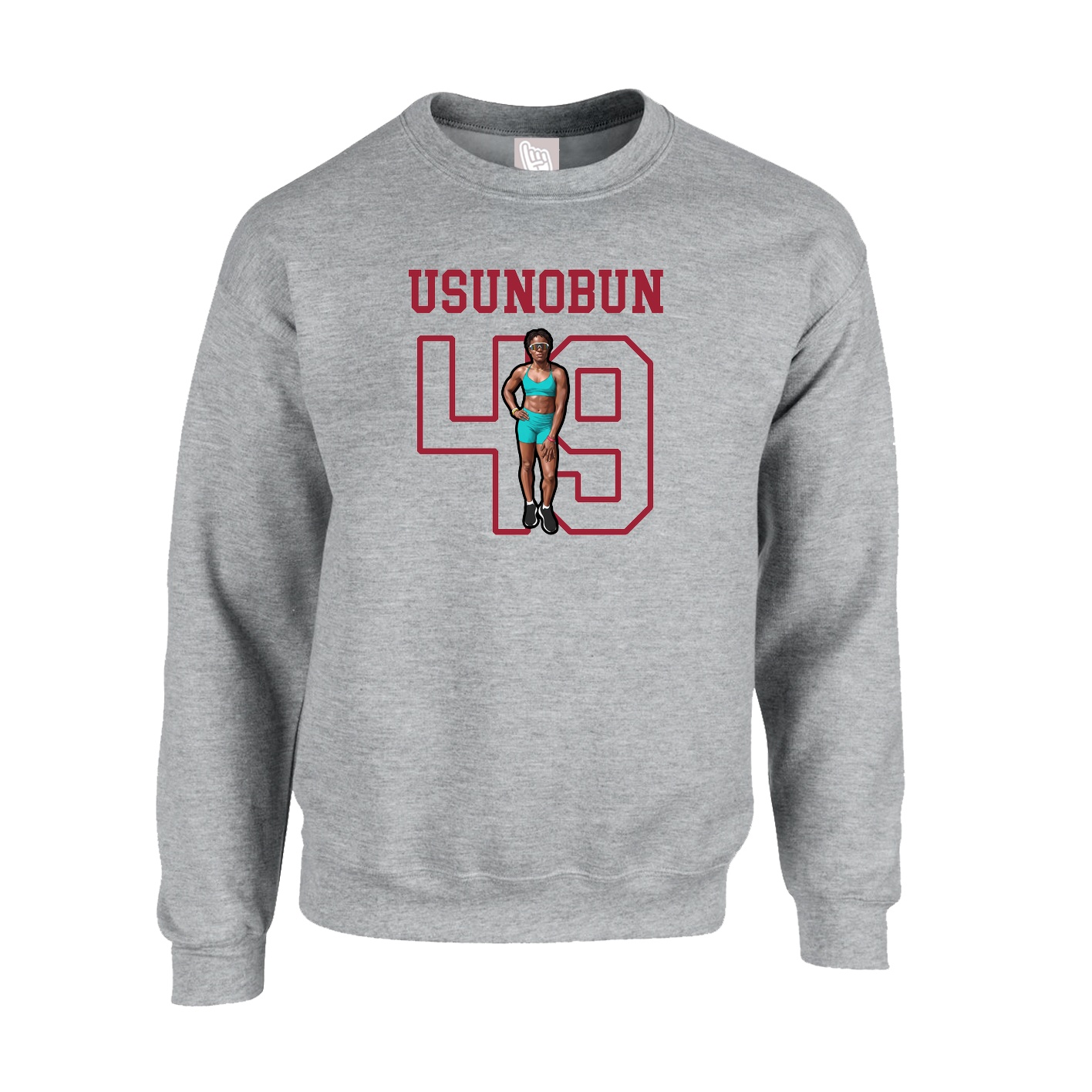 Fleece Crew — Shirsey in Grey