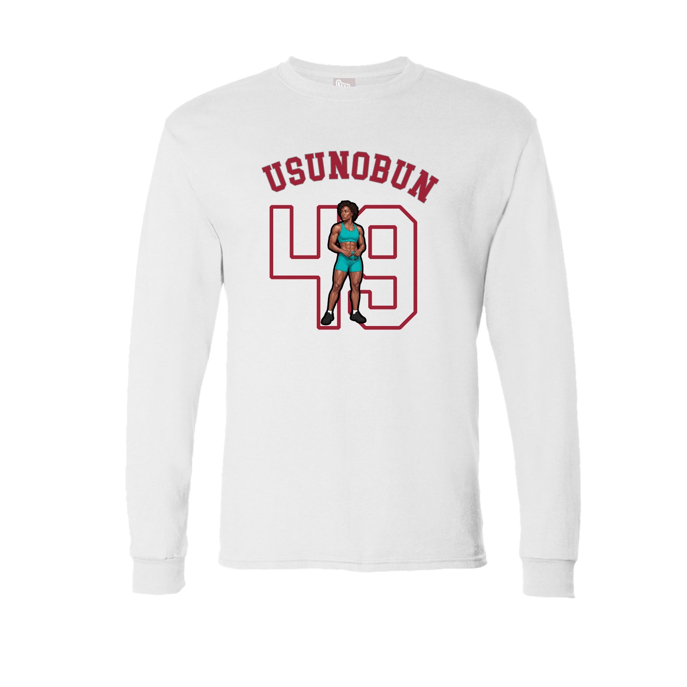 Long Sleeve Tee — Shirsey Arch in White