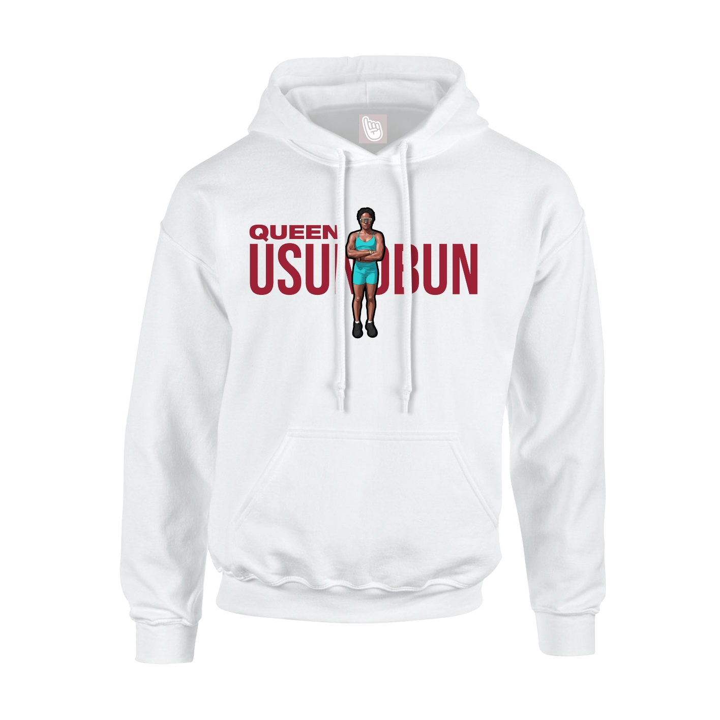 Hoodie — Player Name in White