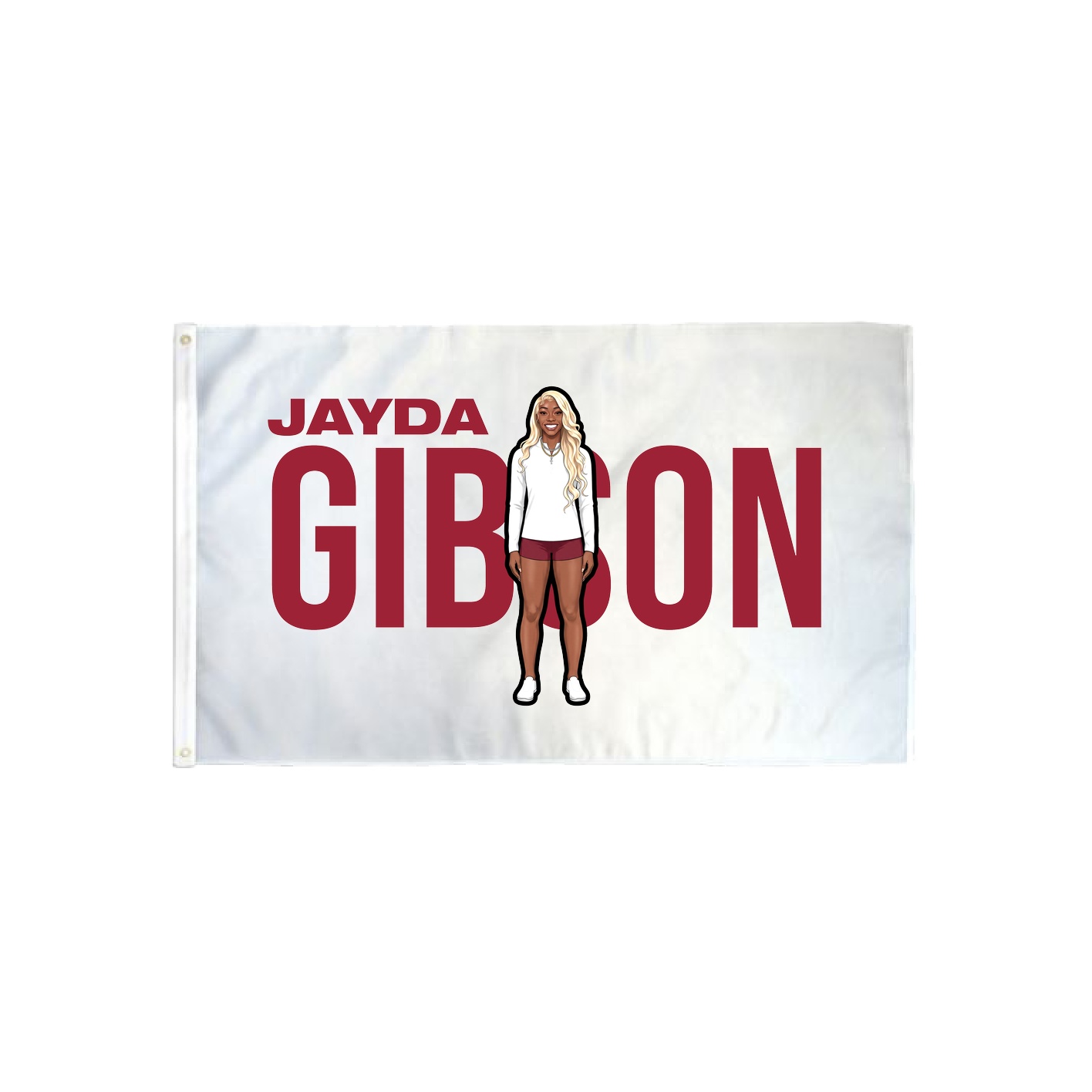 3x5 Flag — Player Name in Classic
