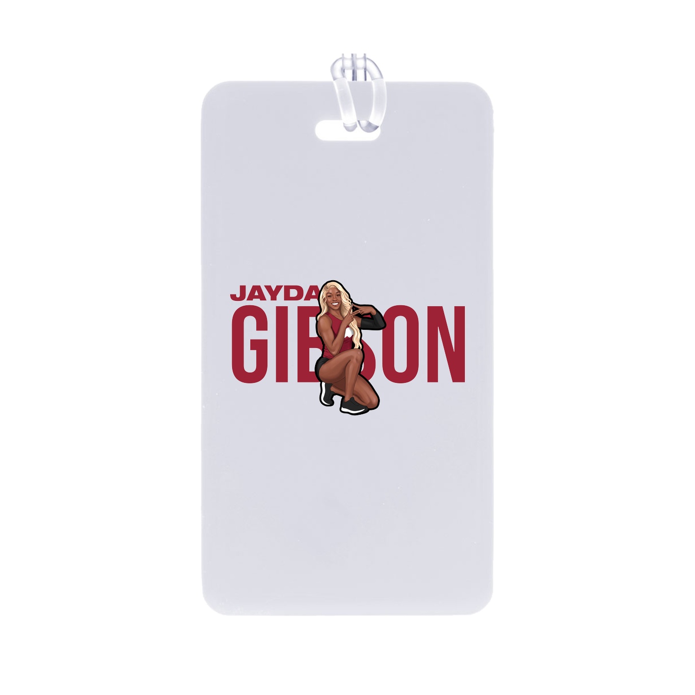 Bag Tag — Player Name in Classic