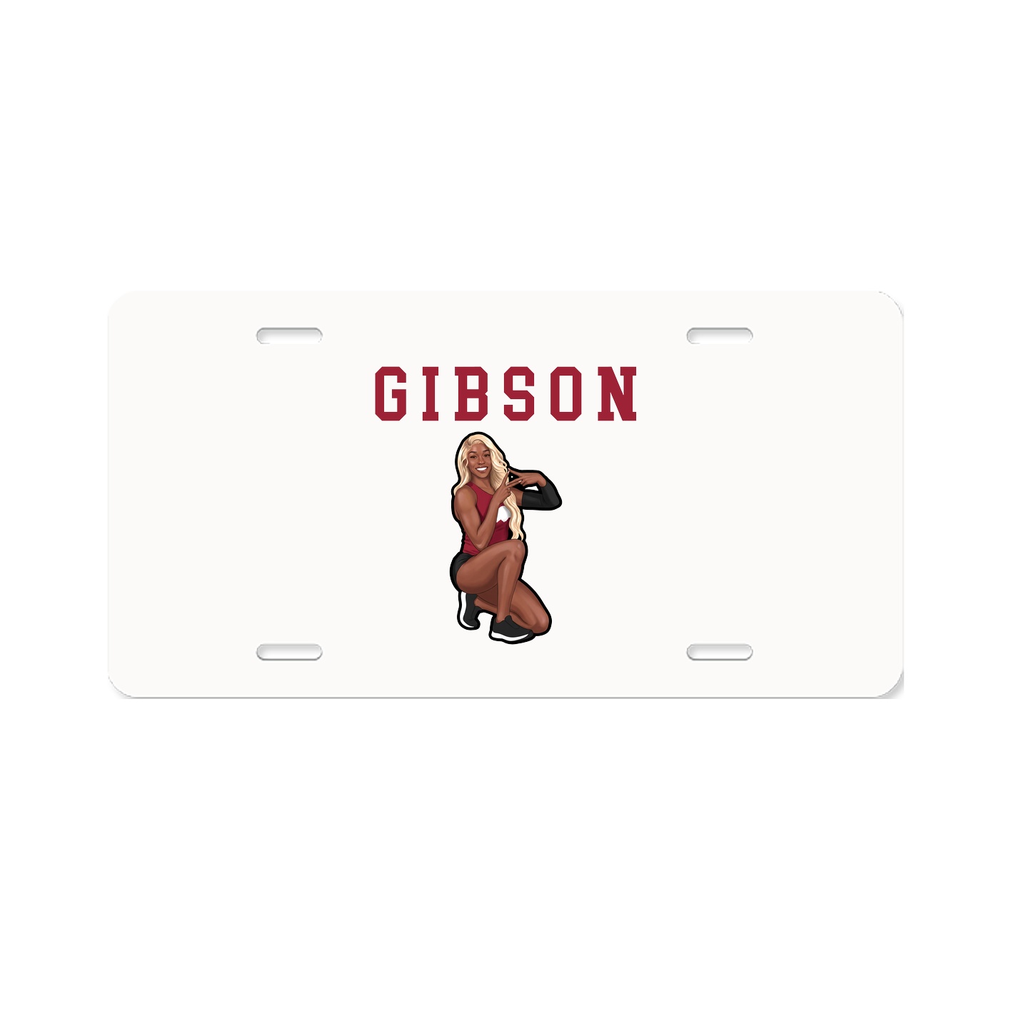 License Plate — Shirsey in Classic