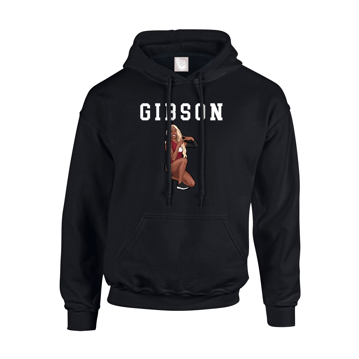 Youth Hoodie — Shirsey in Black