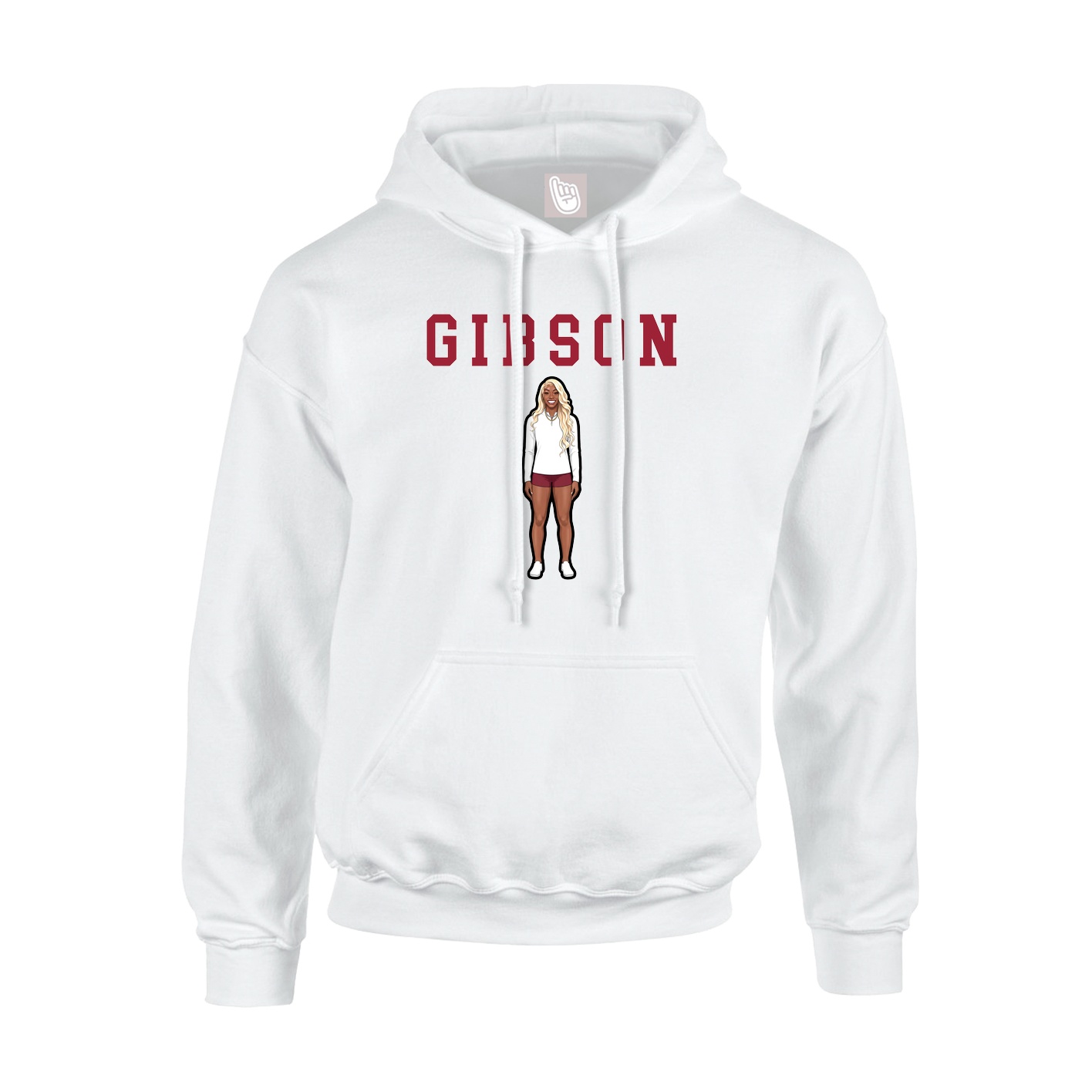 Youth Hoodie — Shirsey in White