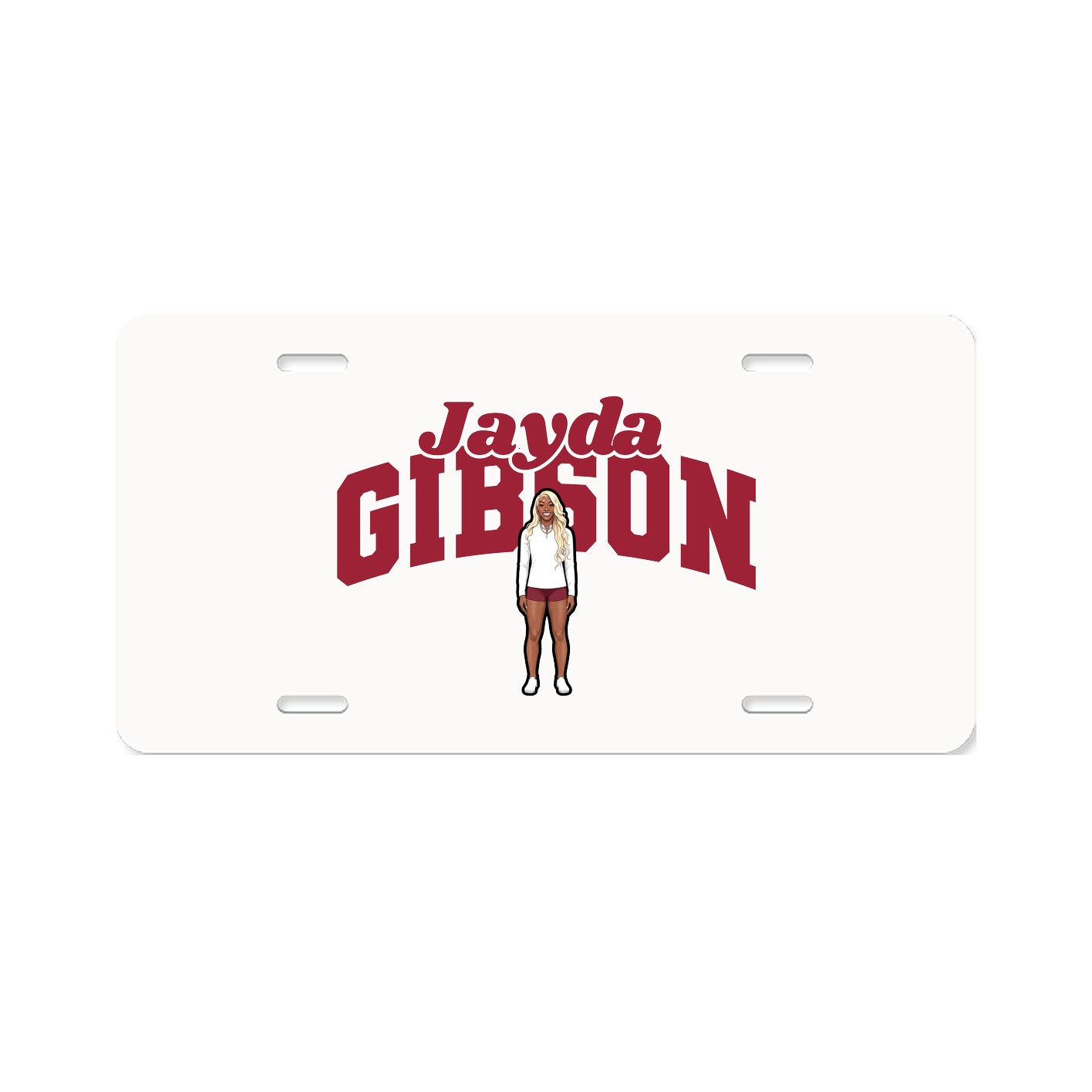 License Plate — Signature Arch in Classic