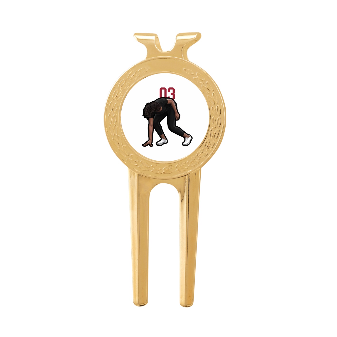 Divot Tool with Ball Marker — Number Top in Classic