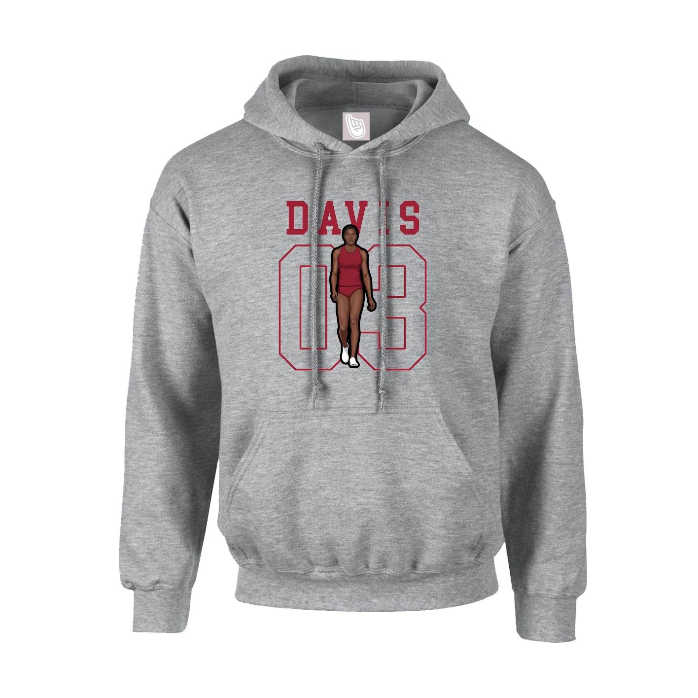 Hoodie — Shirsey in Grey