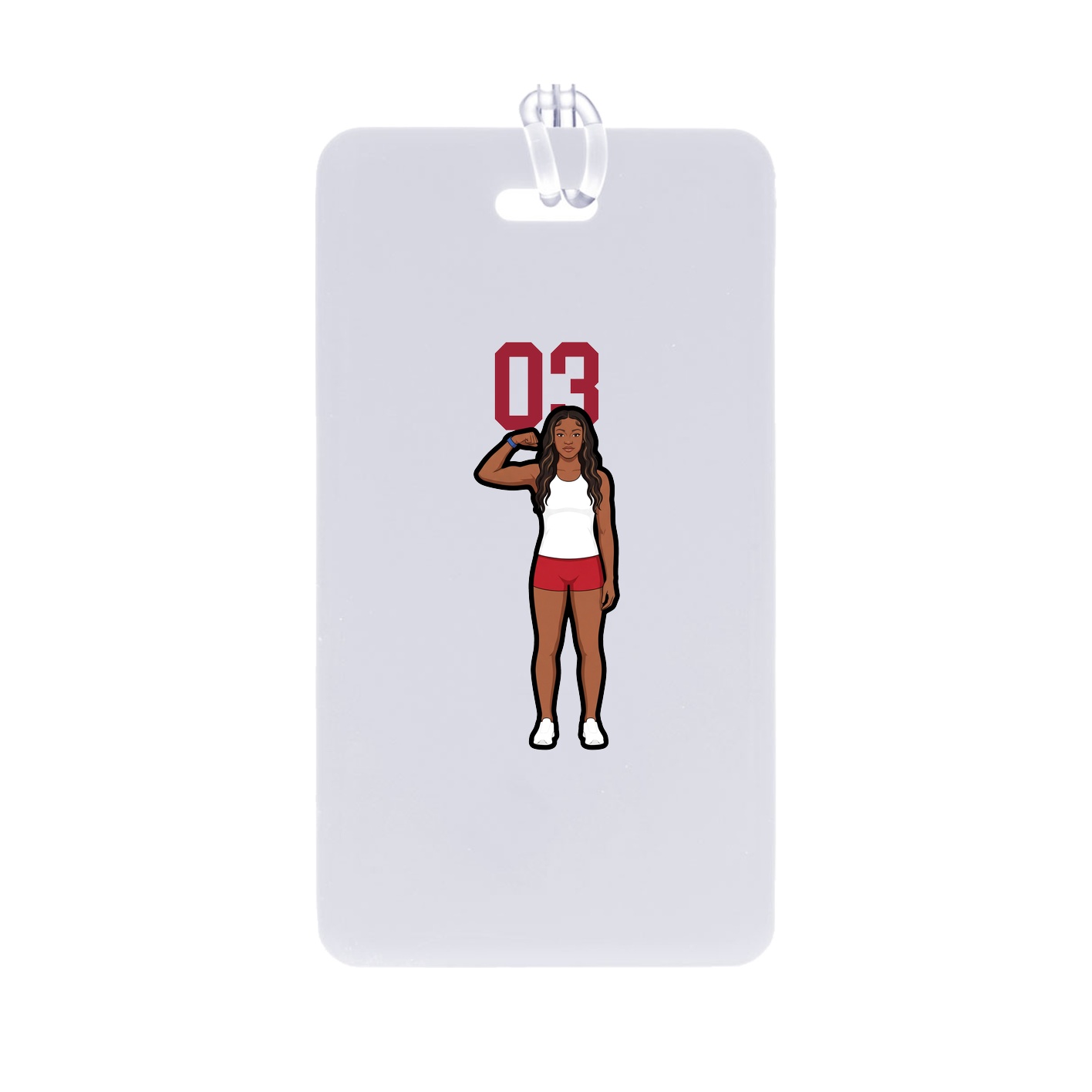 Bag Tag — Number Top in Classic