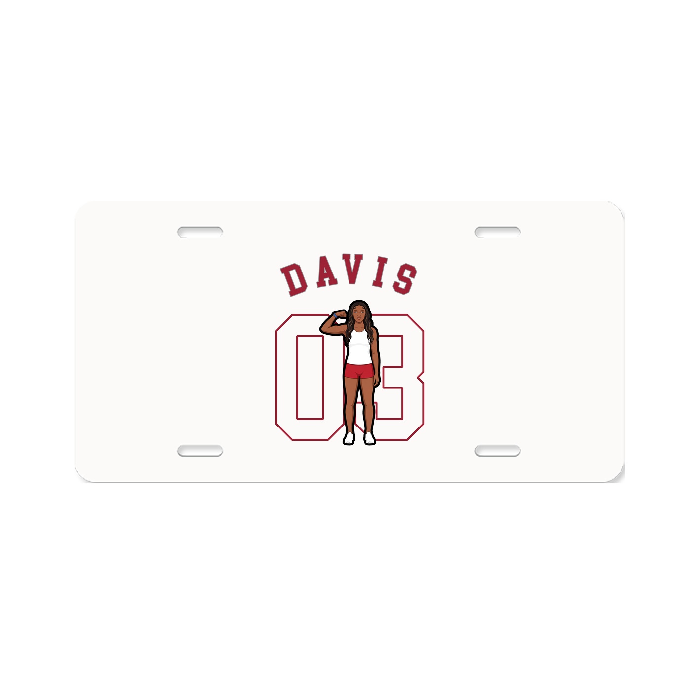 License Plate — Shirsey Arch in Classic