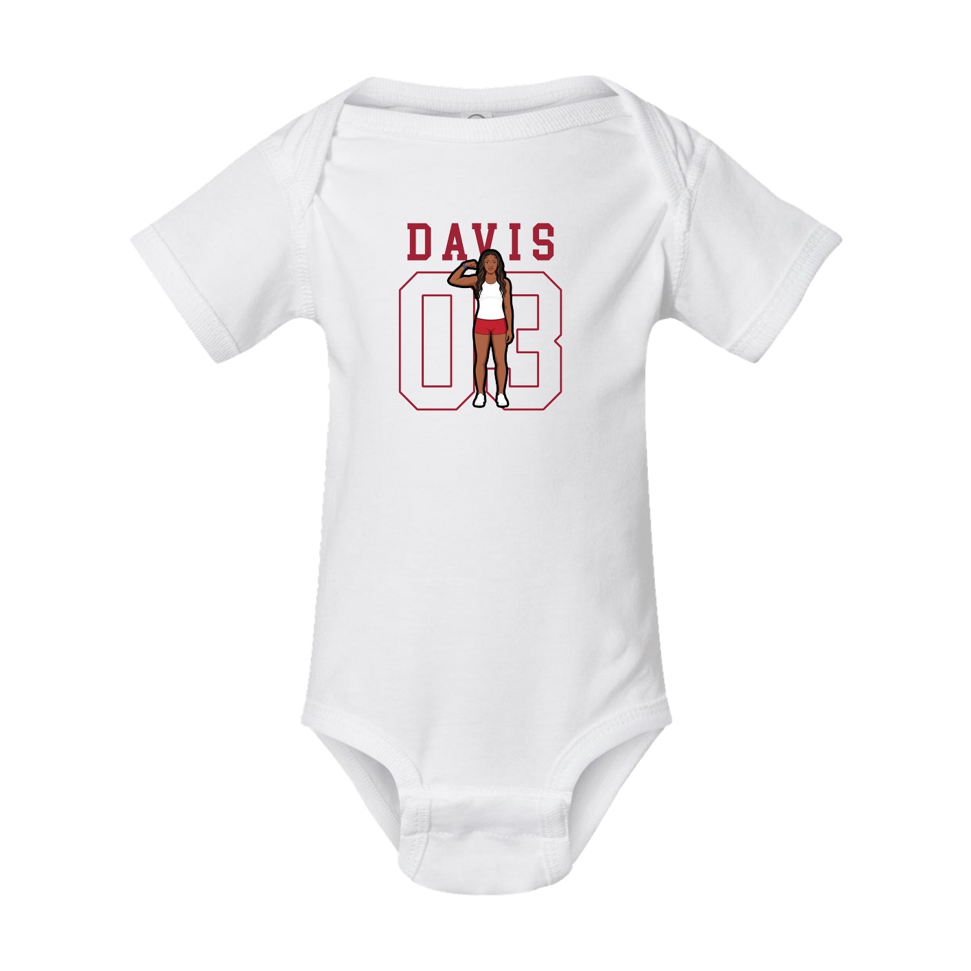 Baby Onesie — Shirsey in White