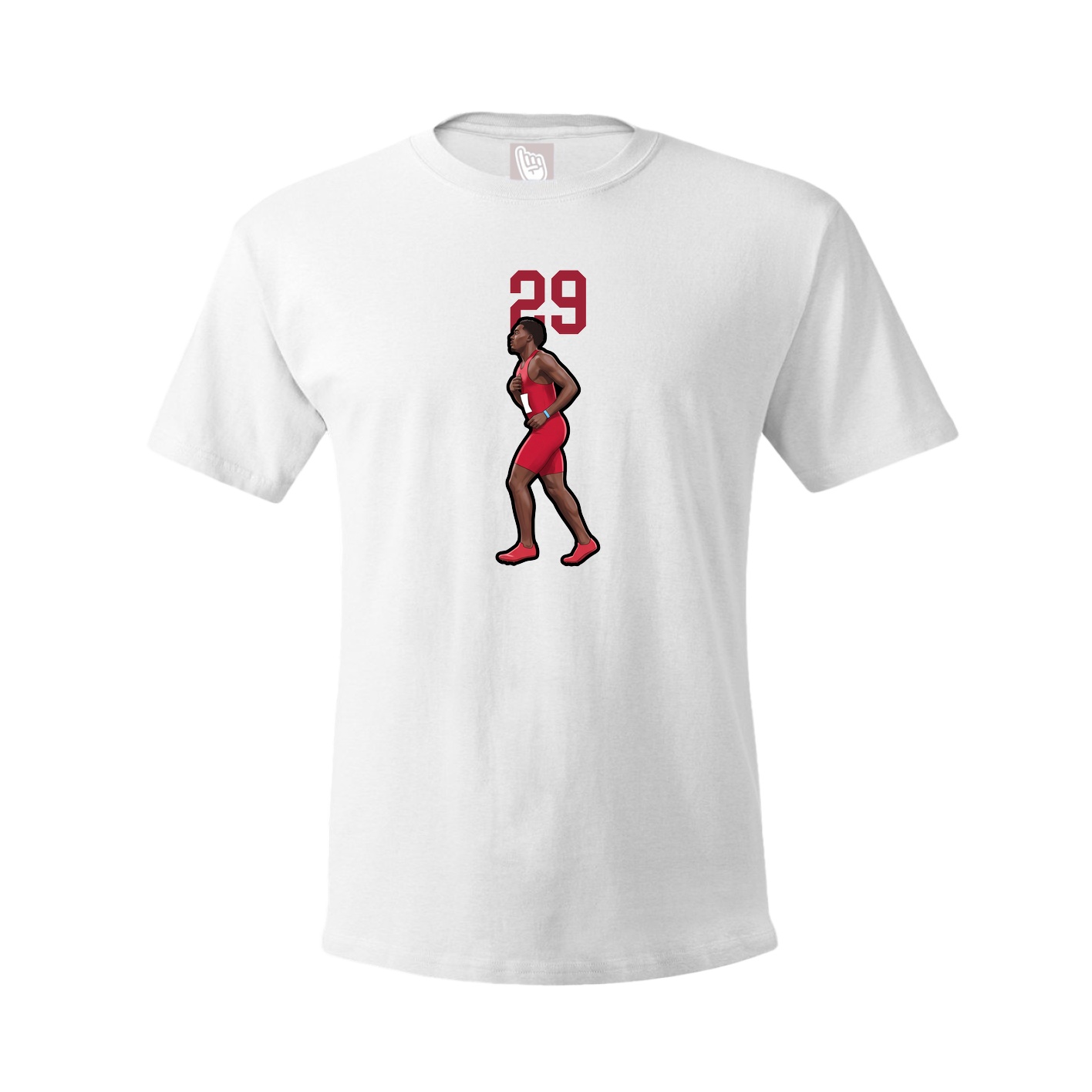 Tee — Number Top in White