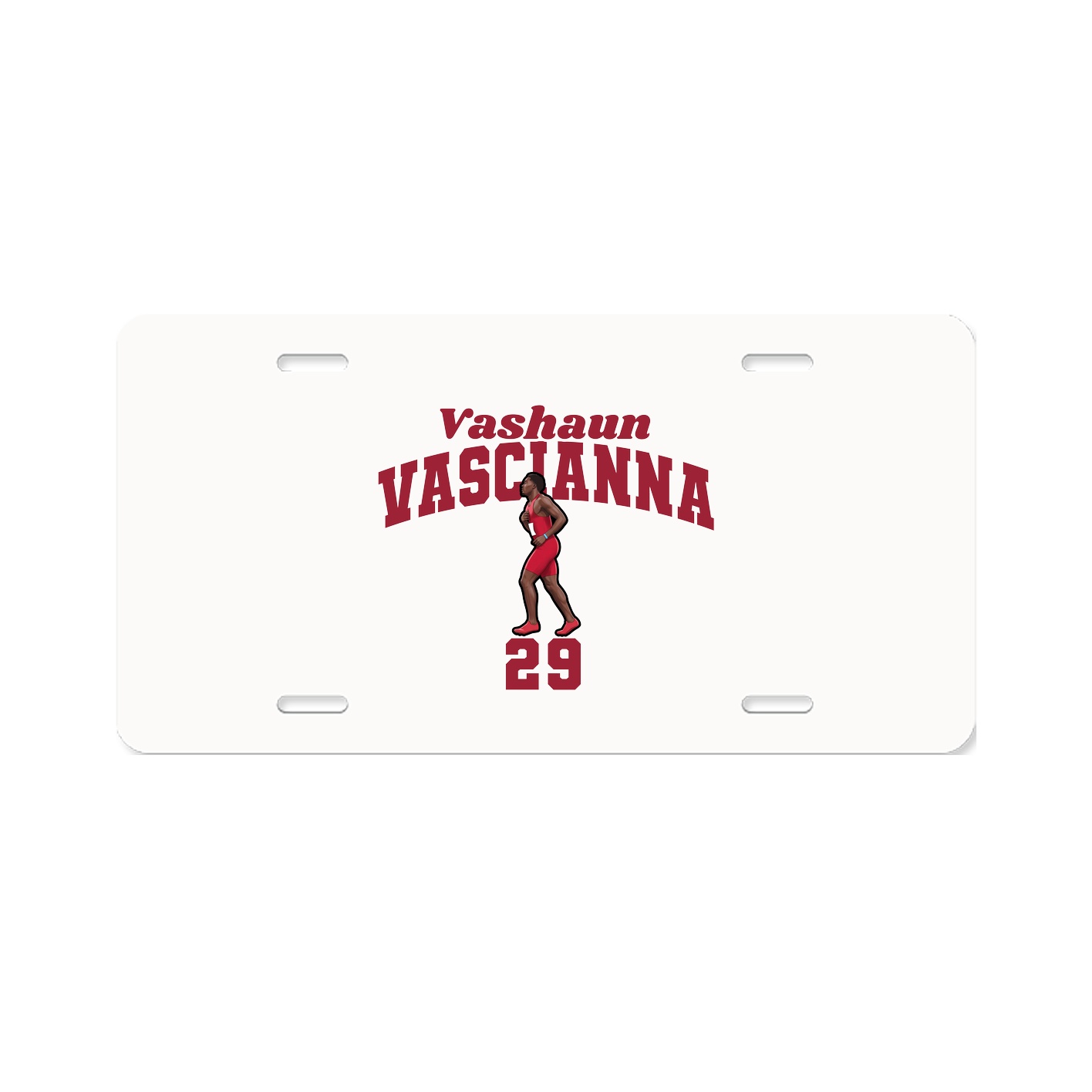 License Plate — Signature Arch in Classic