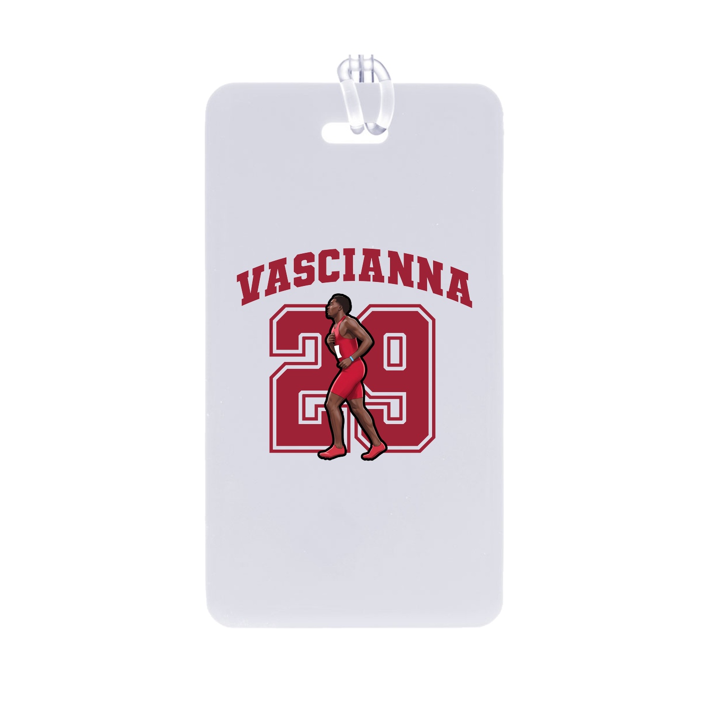 Bag Tag — Number in Classic