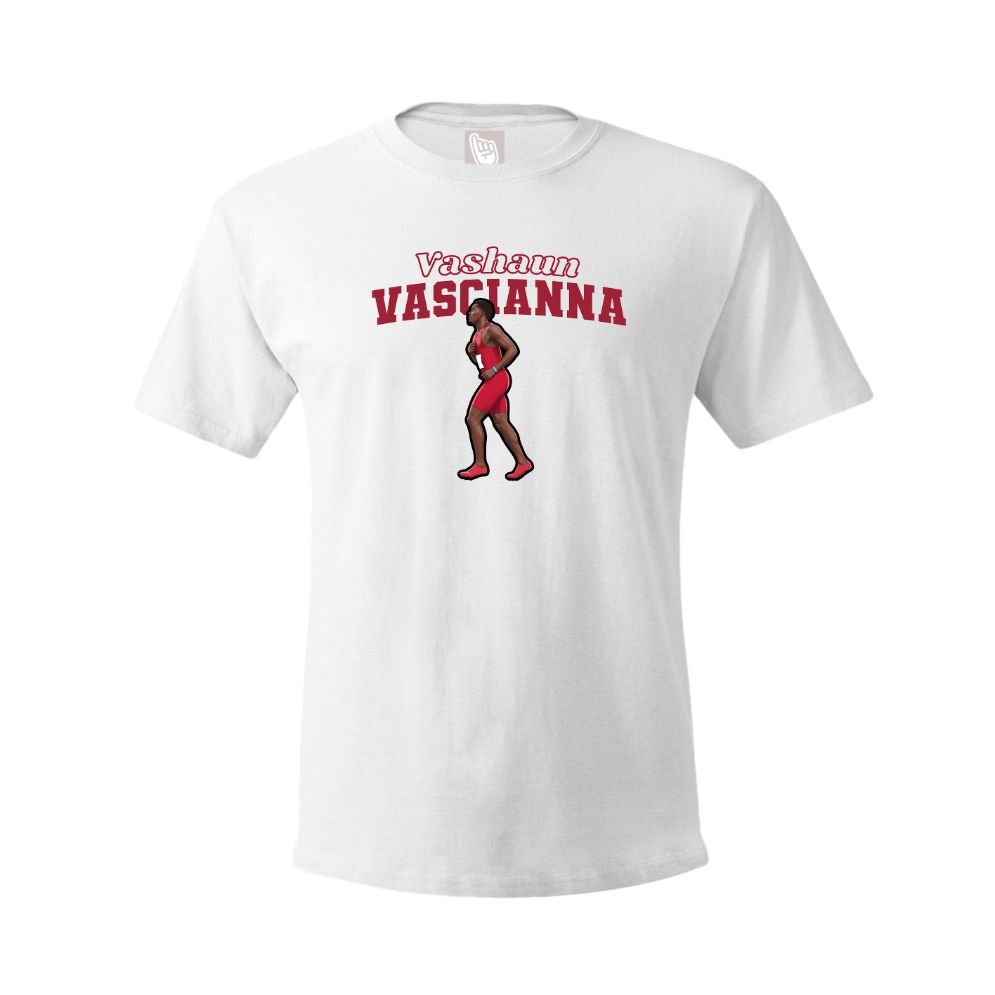 Tee — Name Arch in White