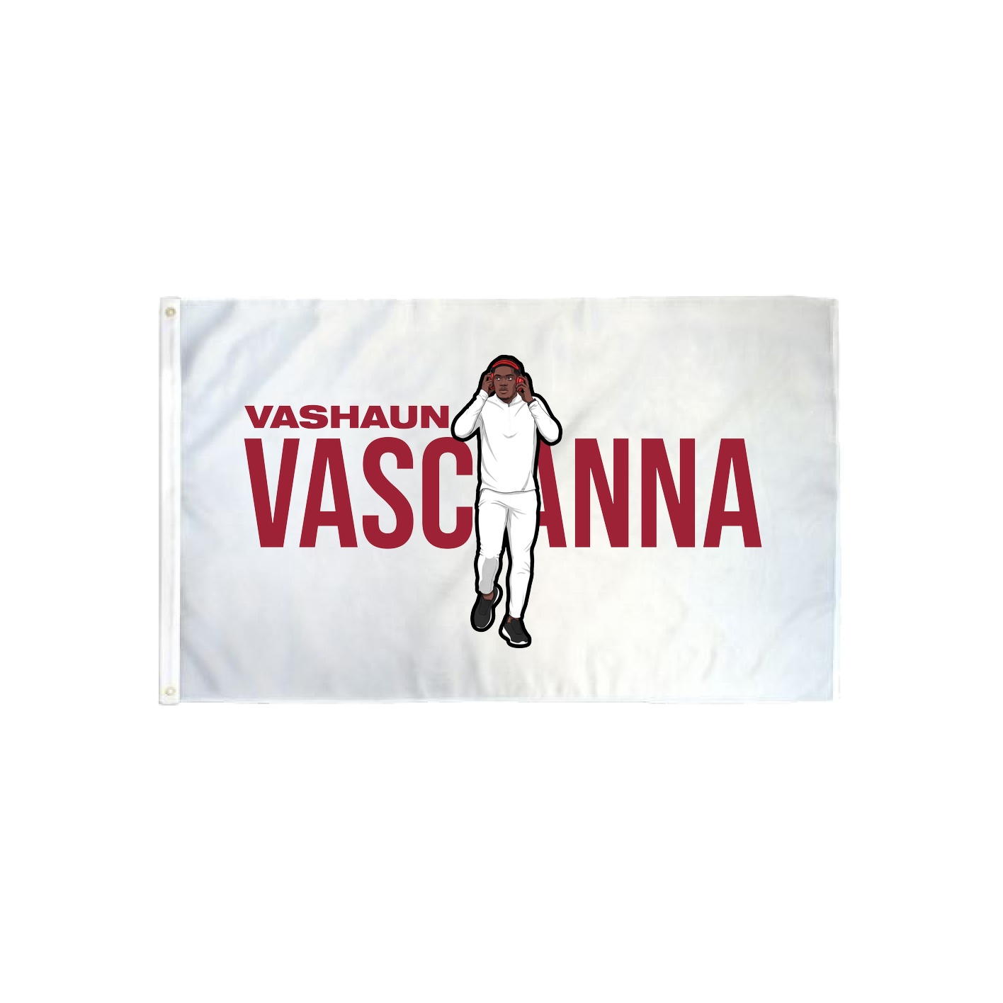 3x5 Flag — Player Name in Classic