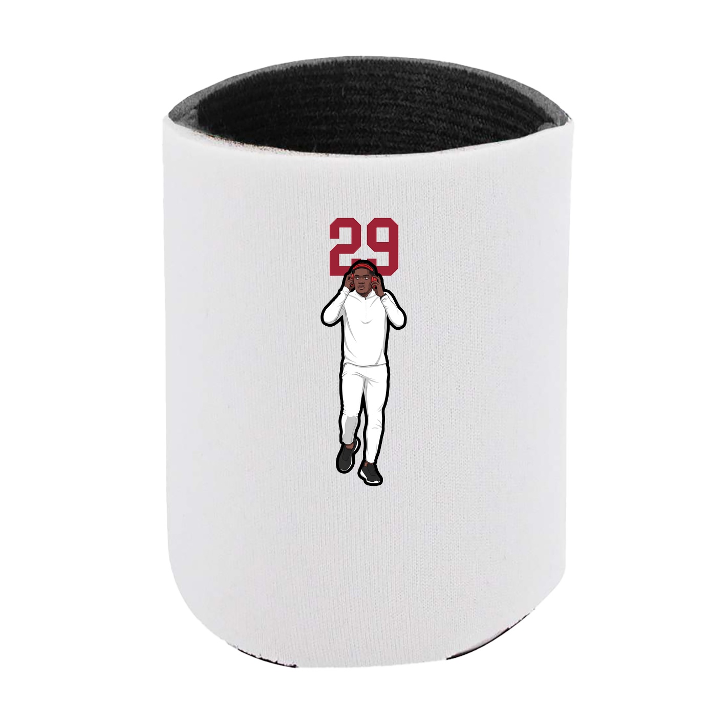Can Holder — Number Top in White