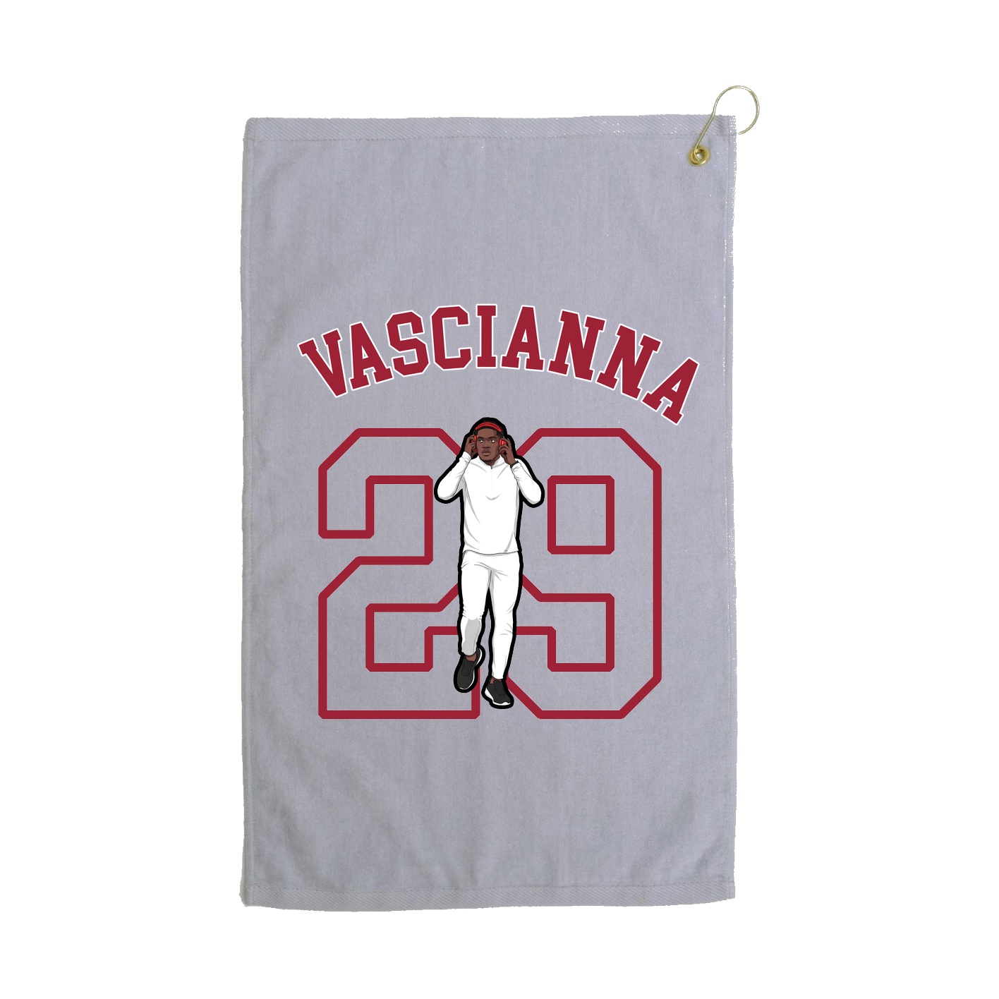 Golf Towel — Shirsey Arch in Grey