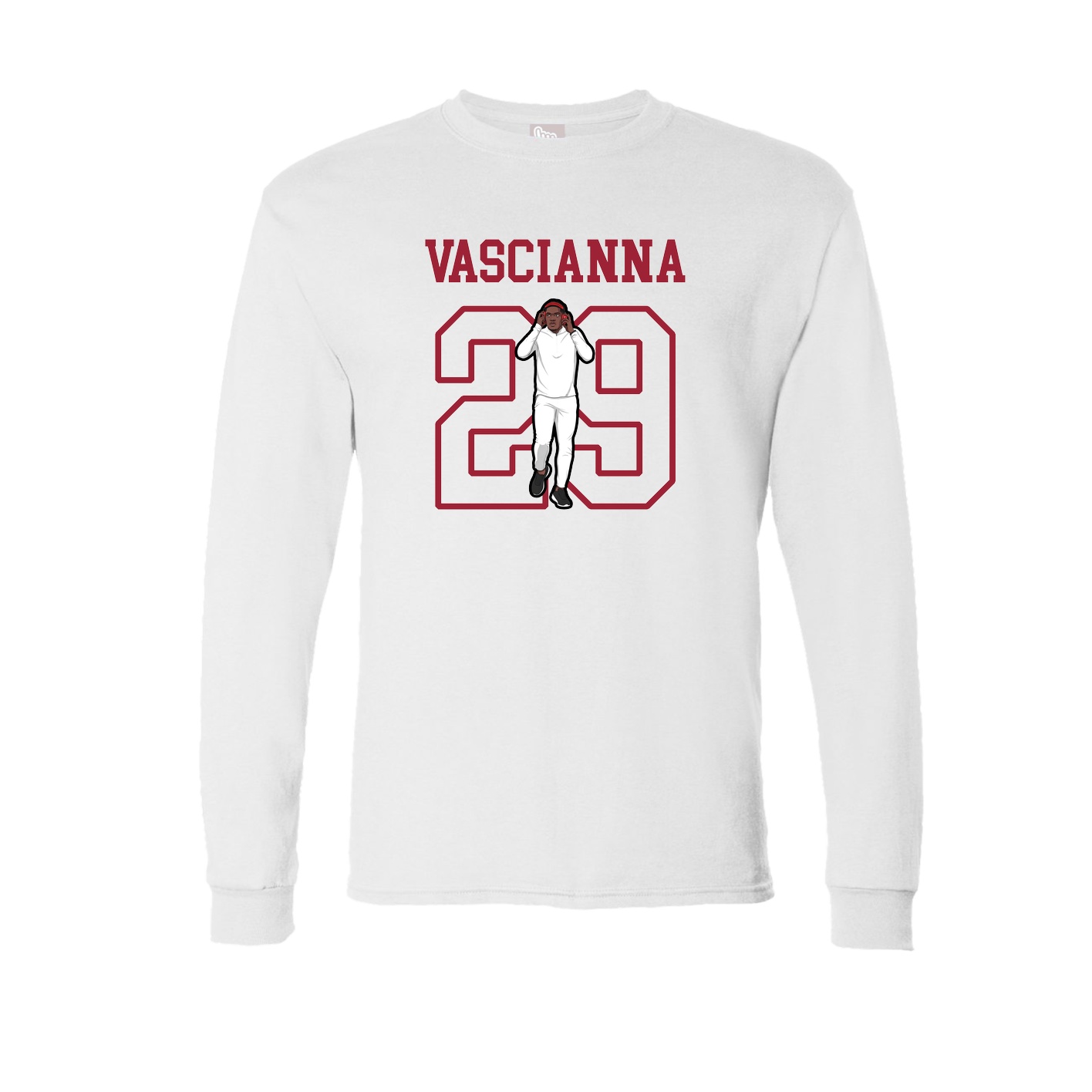 Long Sleeve Tee — Shirsey in White