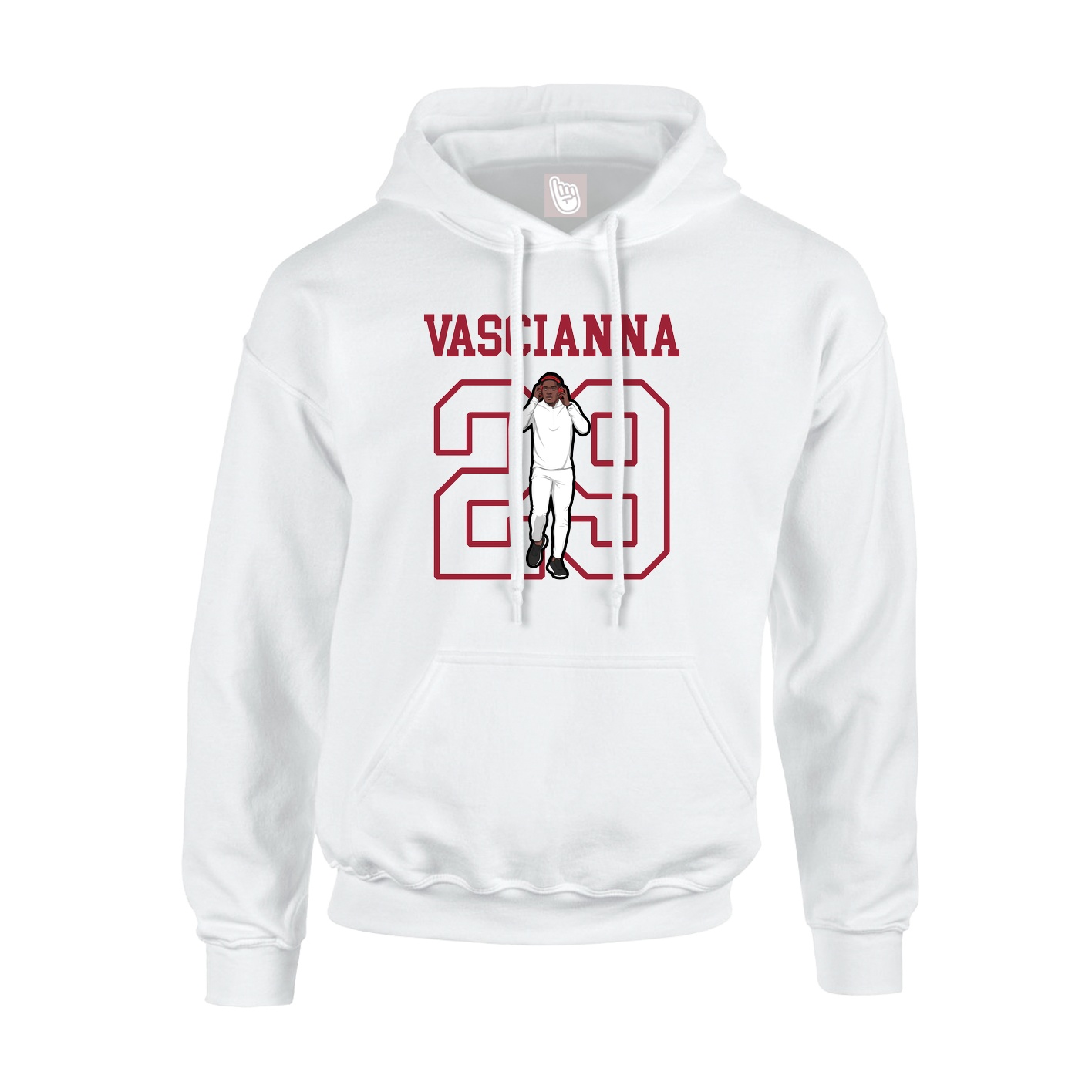Youth Hoodie — Shirsey in White