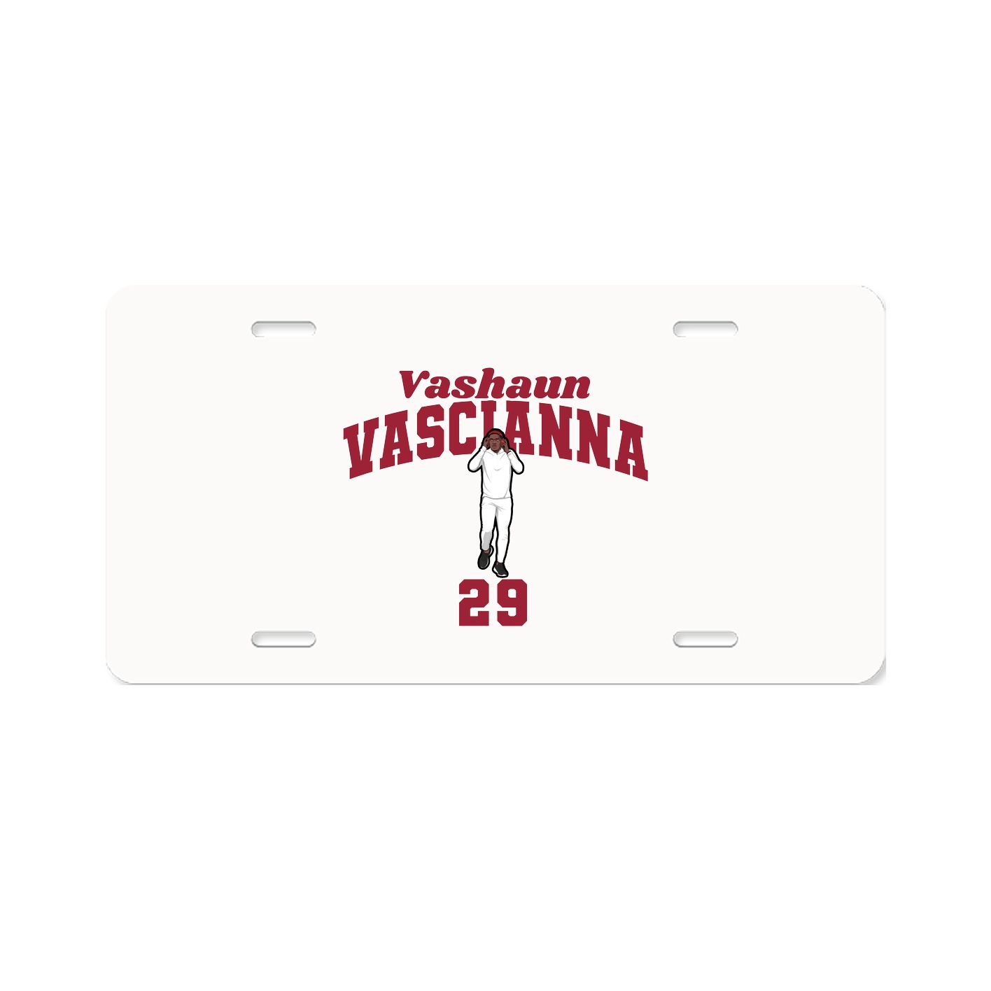 License Plate — Signature Arch in Classic