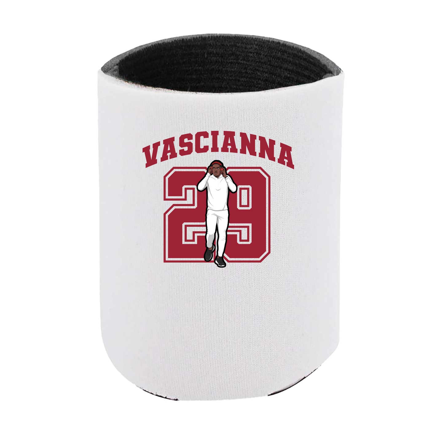 Can Holder — Number in White