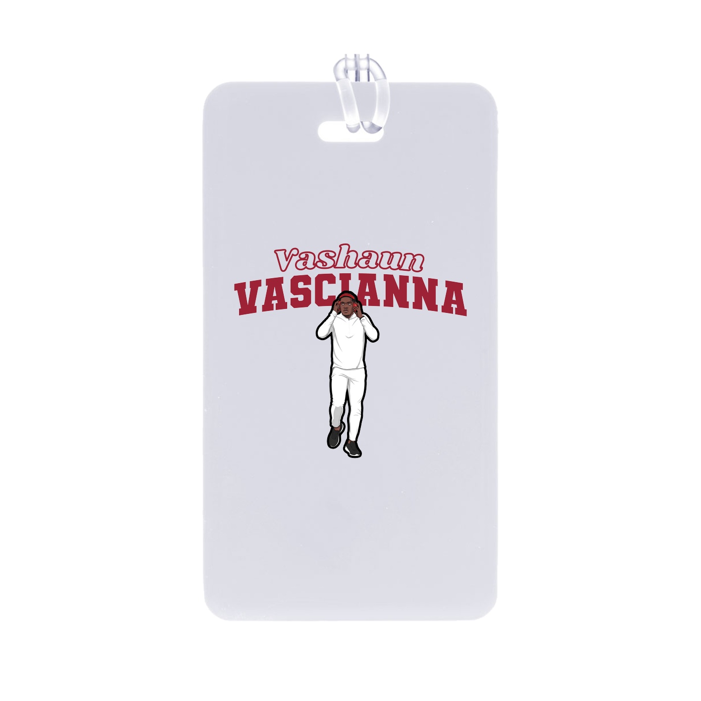 Bag Tag — Name Arch in Classic