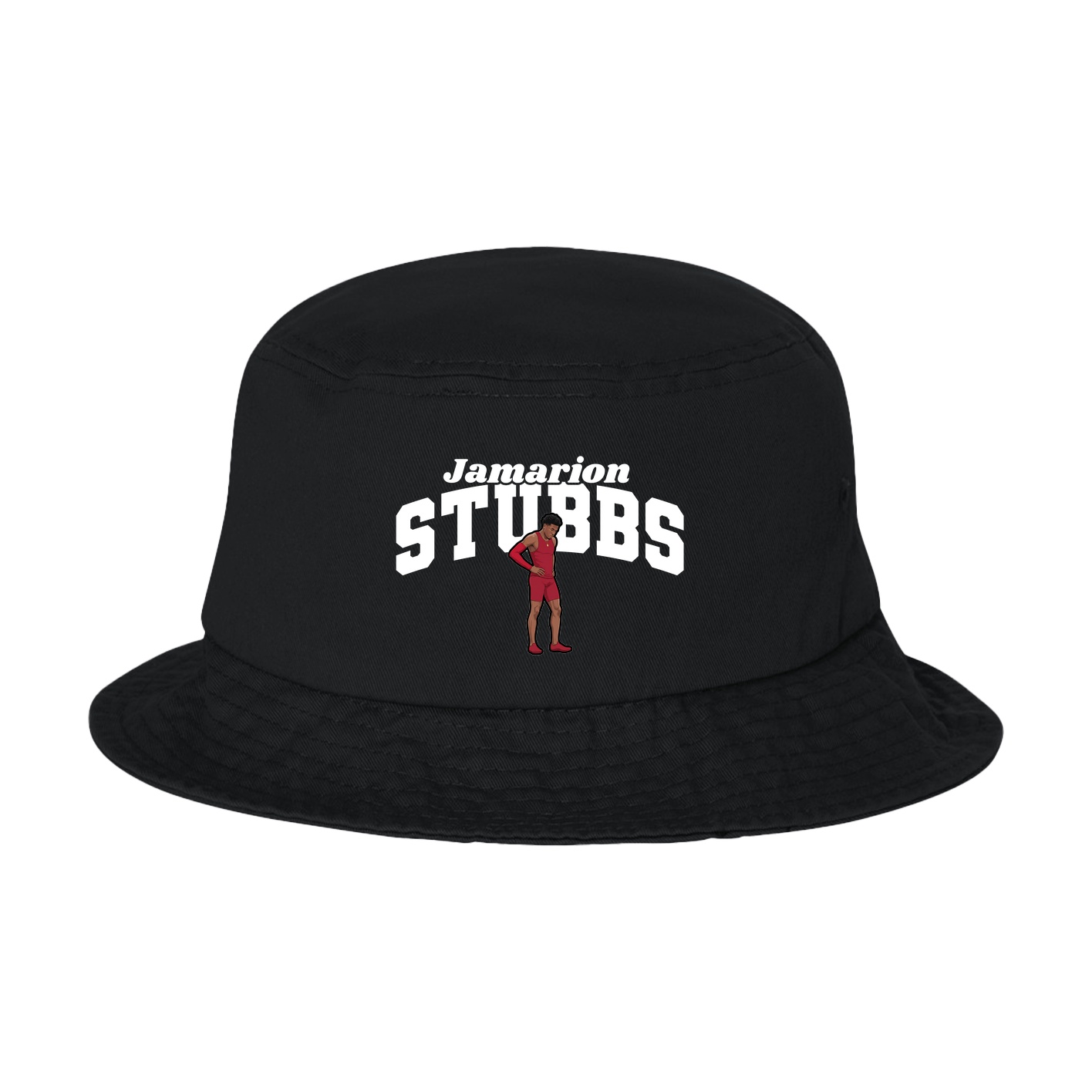 Bucket Cap — Signature Arch in Black
