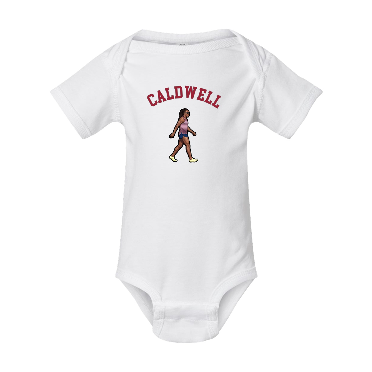 Baby Onesie — Shirsey Arch in White