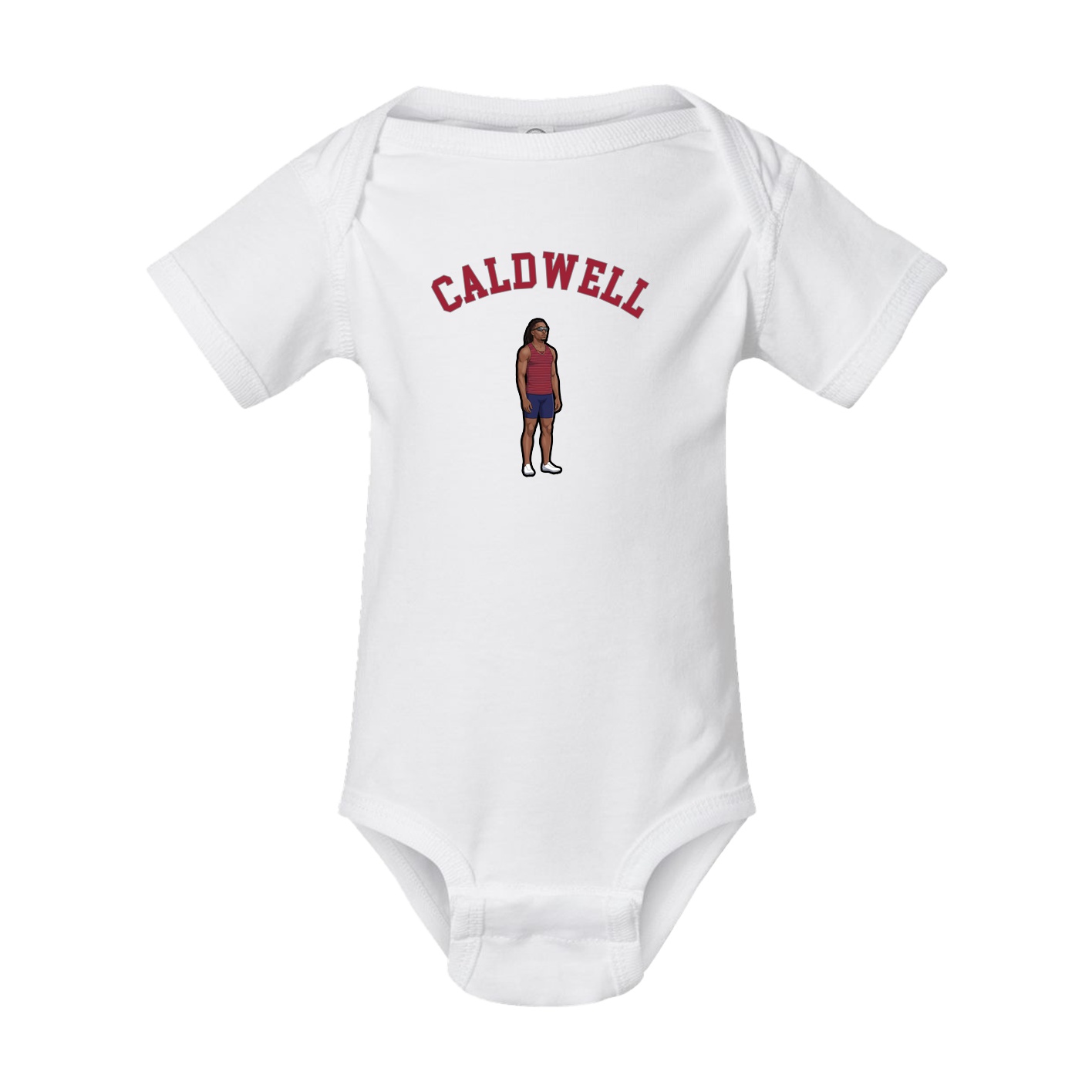 Baby Onesie — Shirsey Arch in White