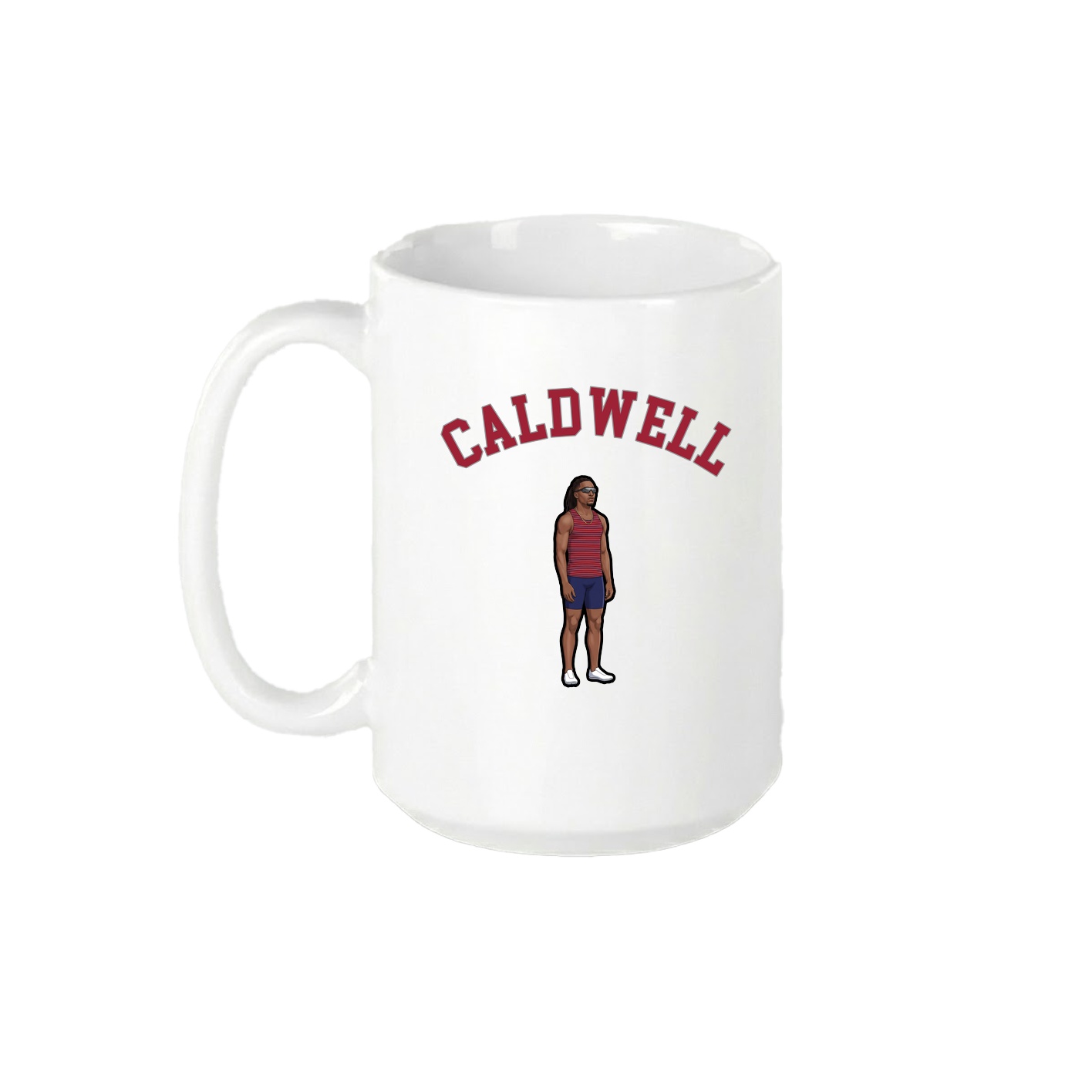15oz Coffee Mug — Shirsey Arch in White
