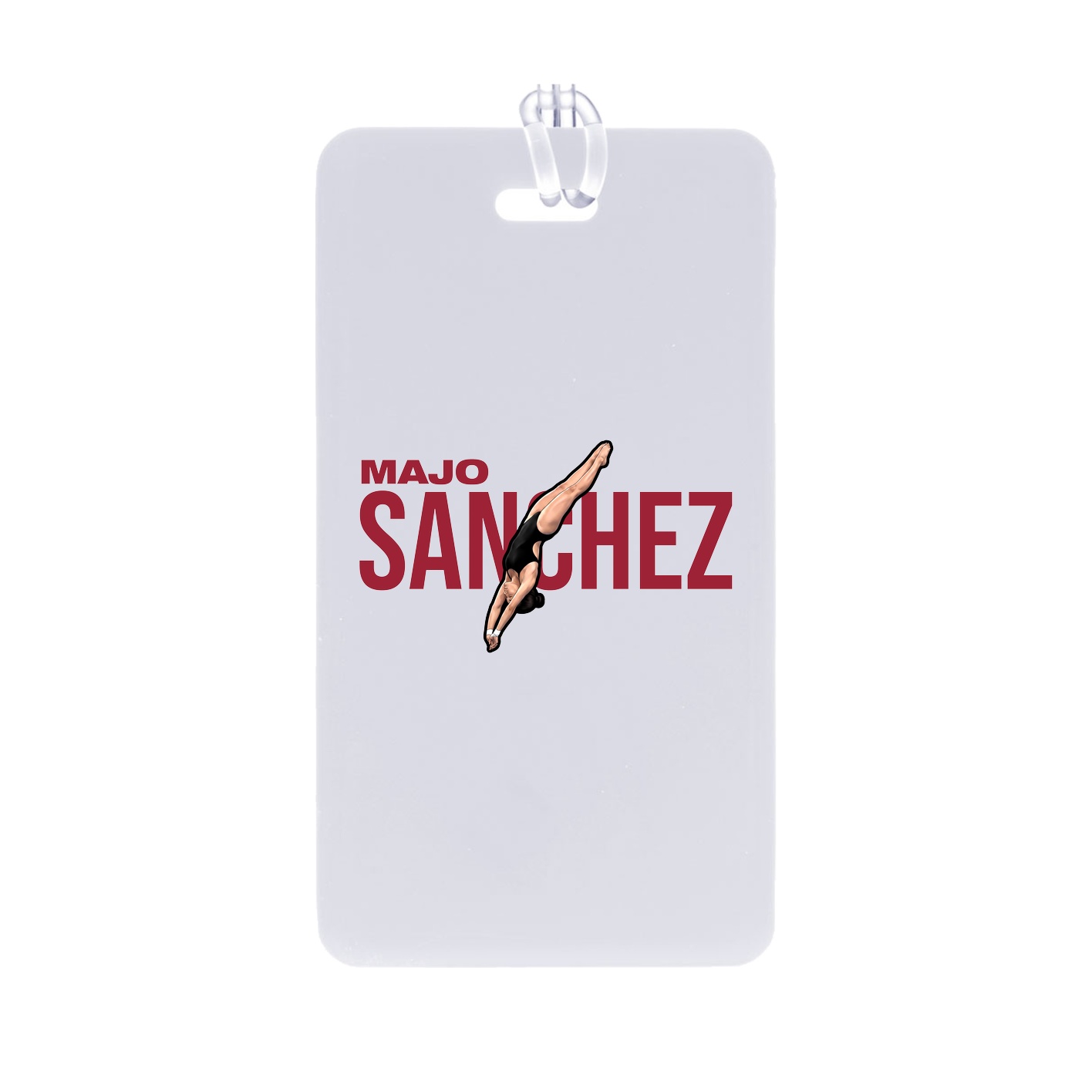 Bag Tag — Player Name in Classic