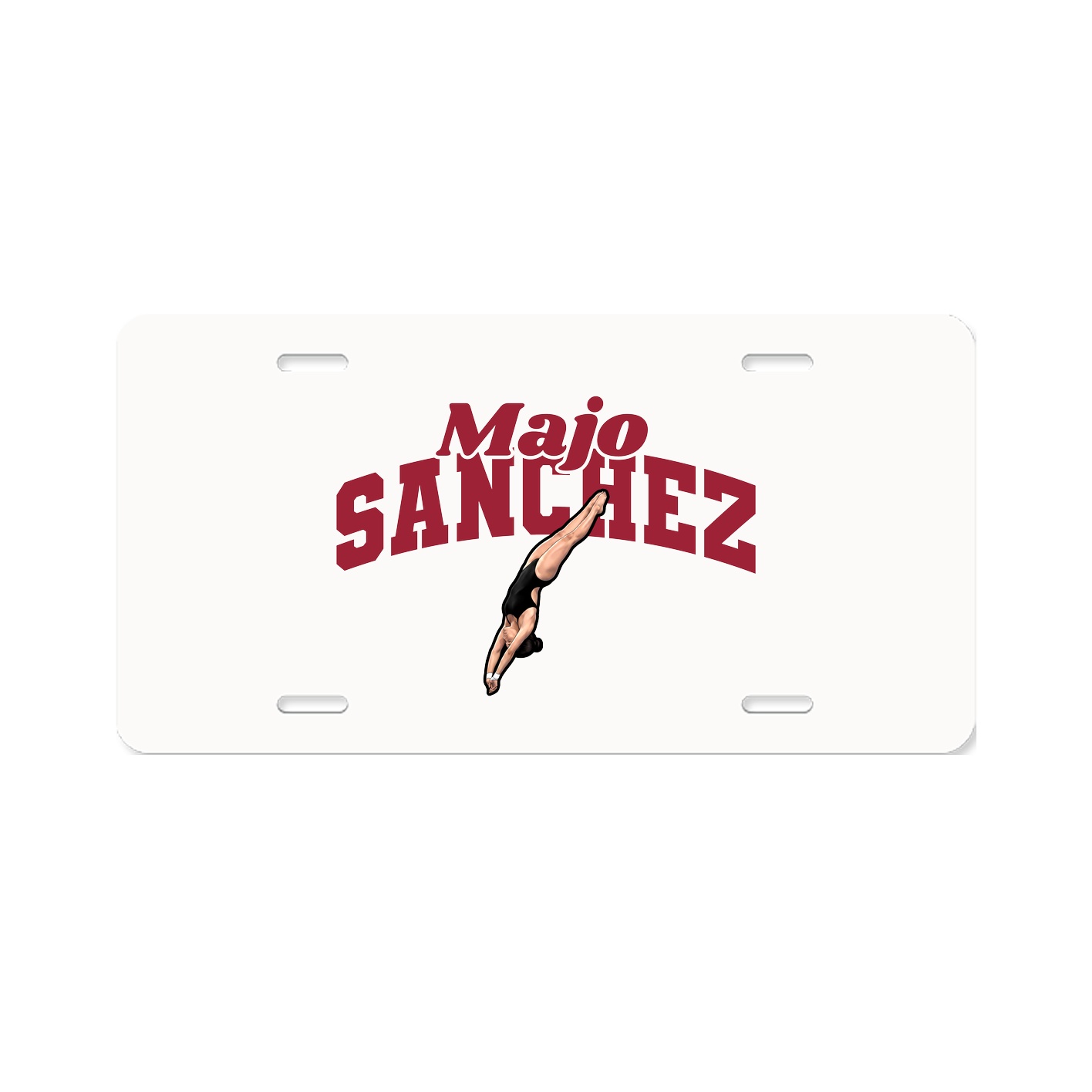 License Plate — Signature Arch in Classic