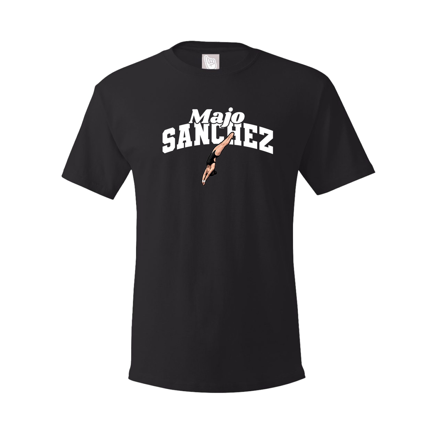 Tee — Signature Arch in Black