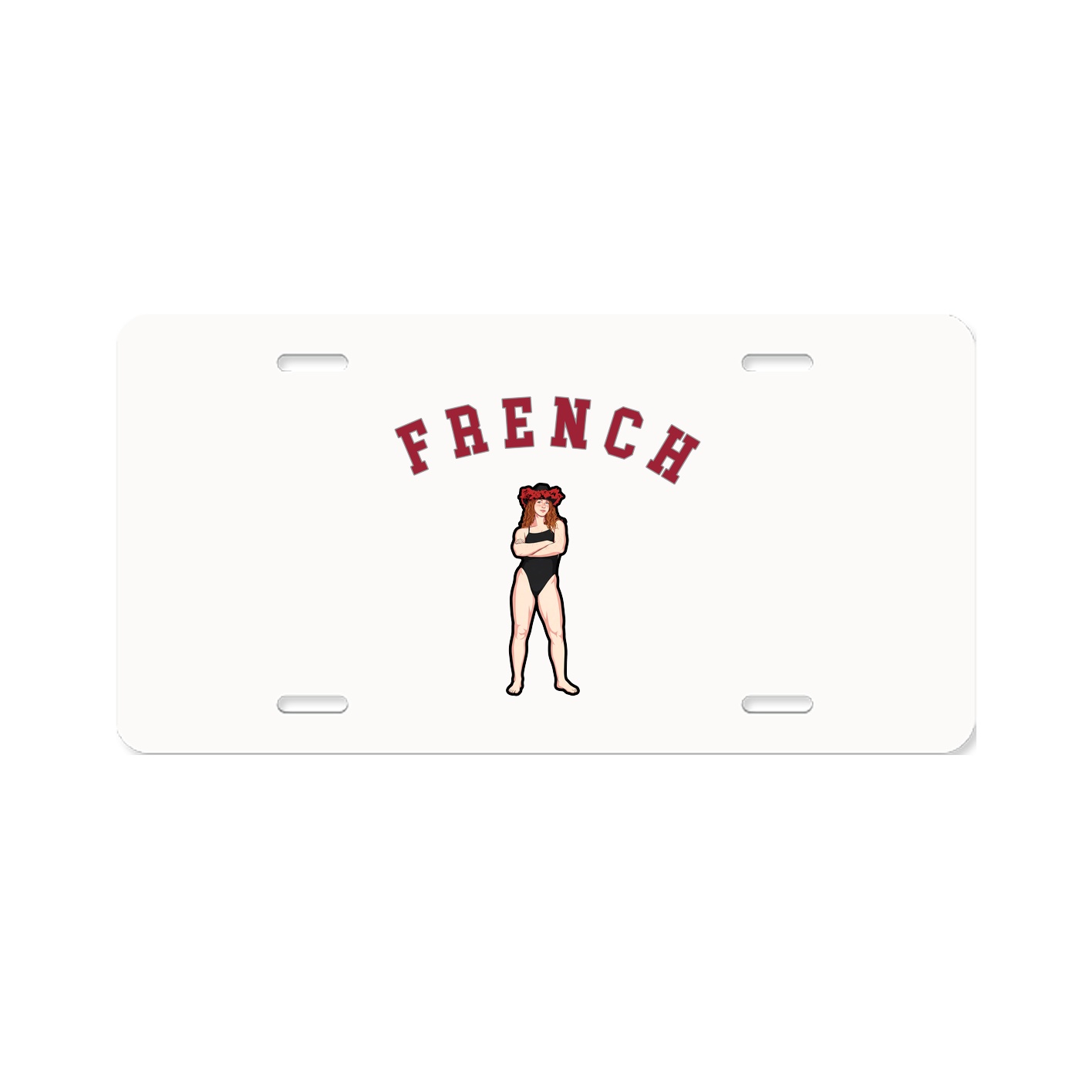 License Plate — Shirsey Arch in Classic