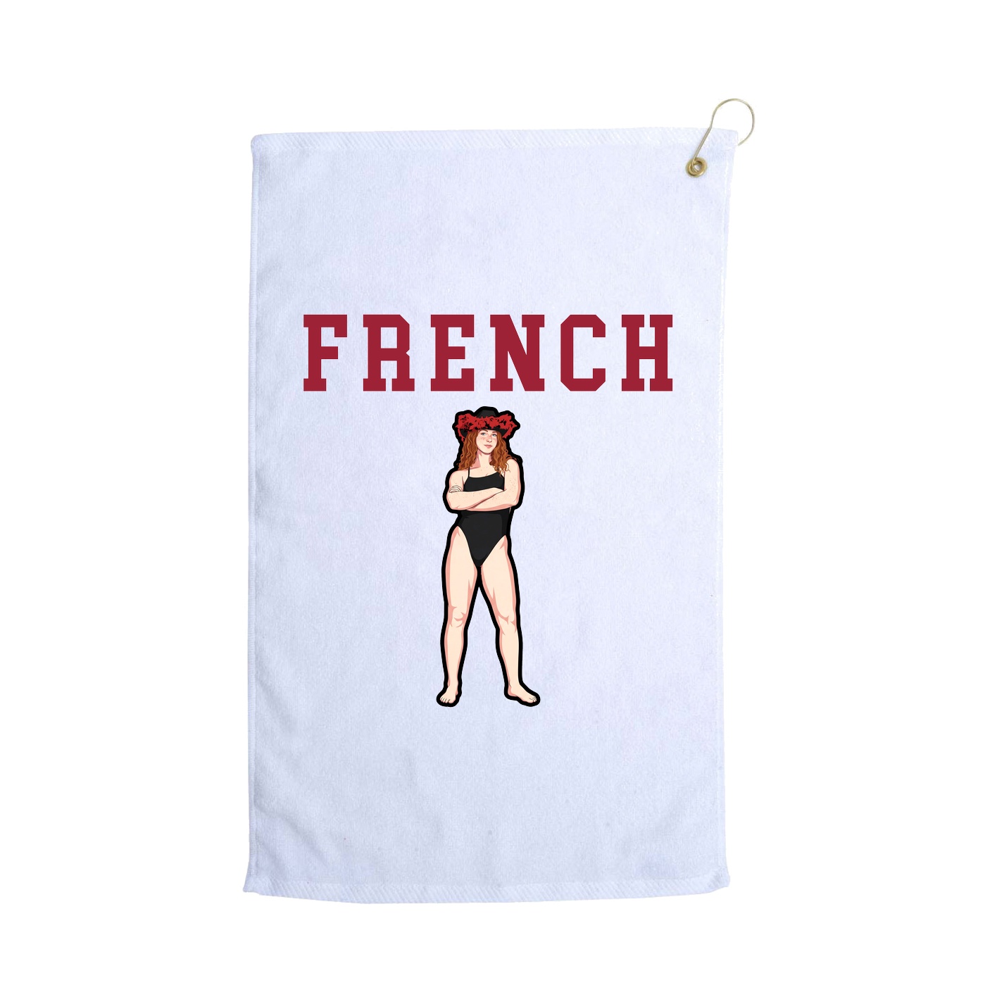 Golf Towel — Shirsey in White
