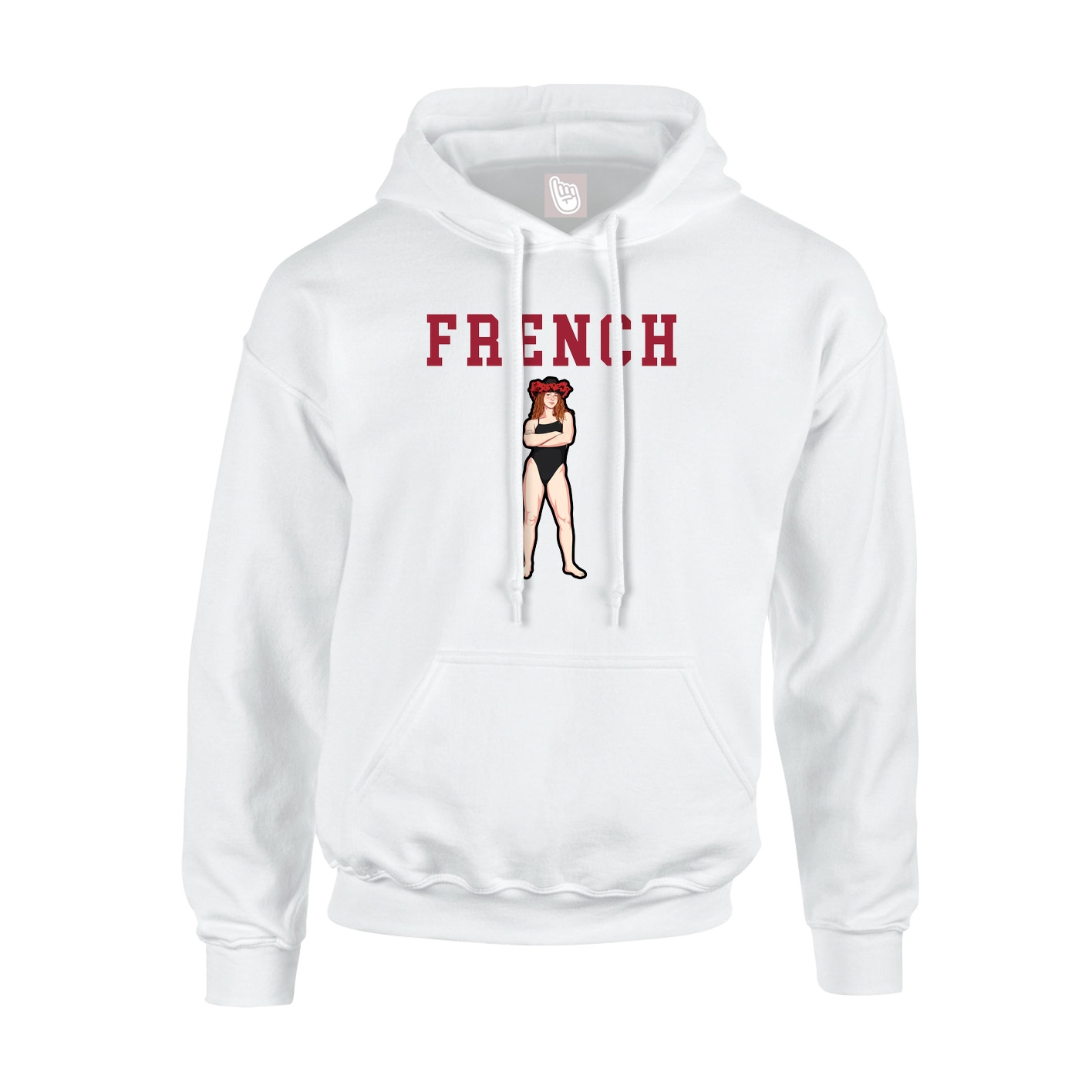 Youth Hoodie — Shirsey in White