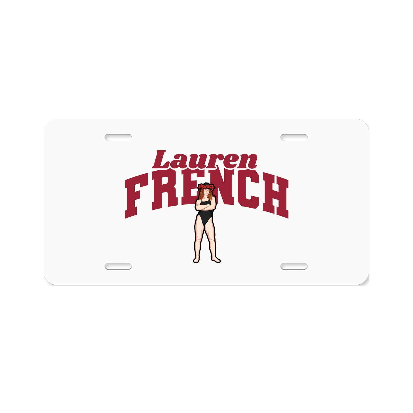 License Plate — Signature Arch in Classic