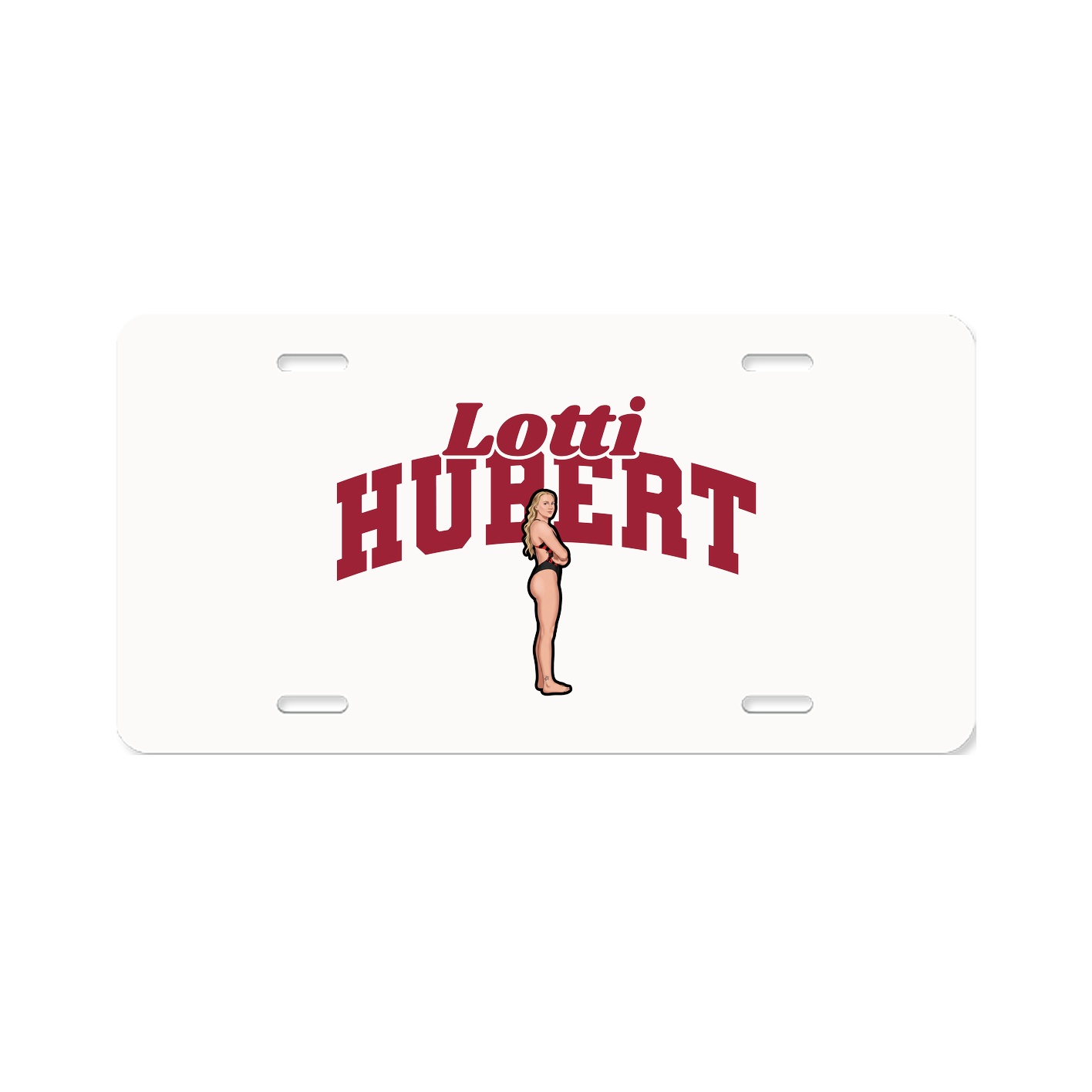 License Plate — Signature Arch in Classic