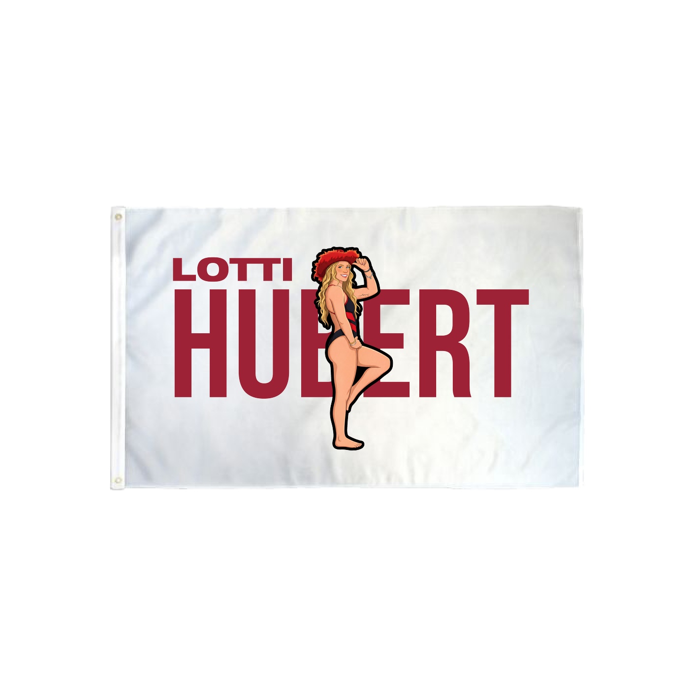 3x5 Flag — Player Name in Classic