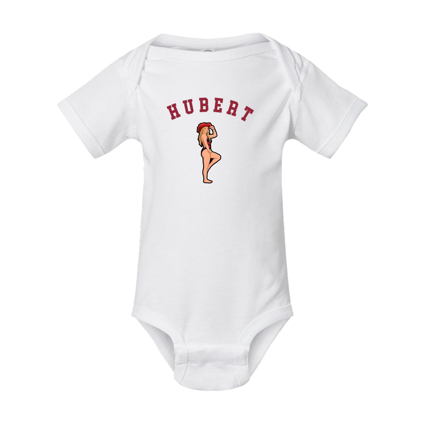 Baby Onesie — Shirsey Arch in White