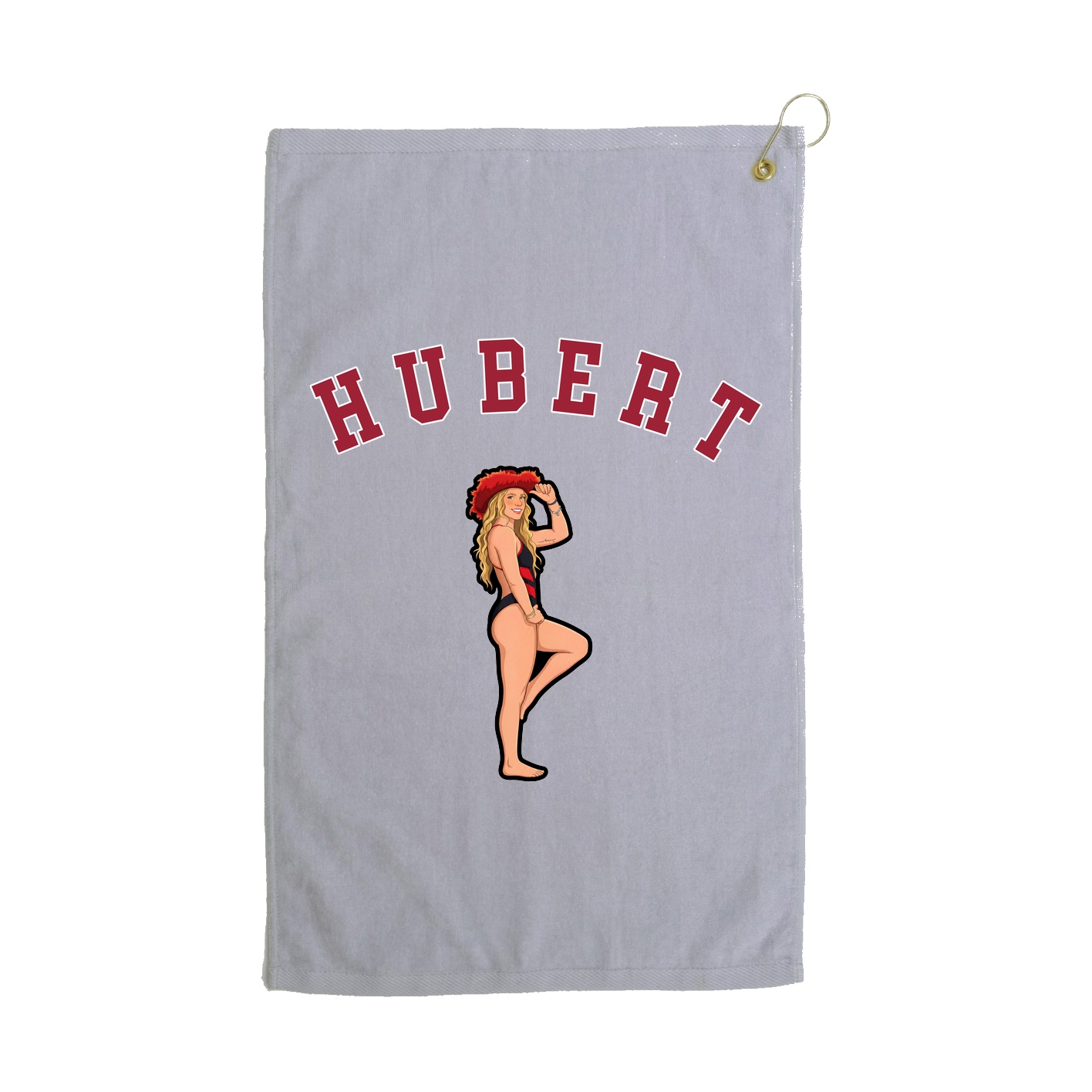 Golf Towel — Shirsey Arch in Grey