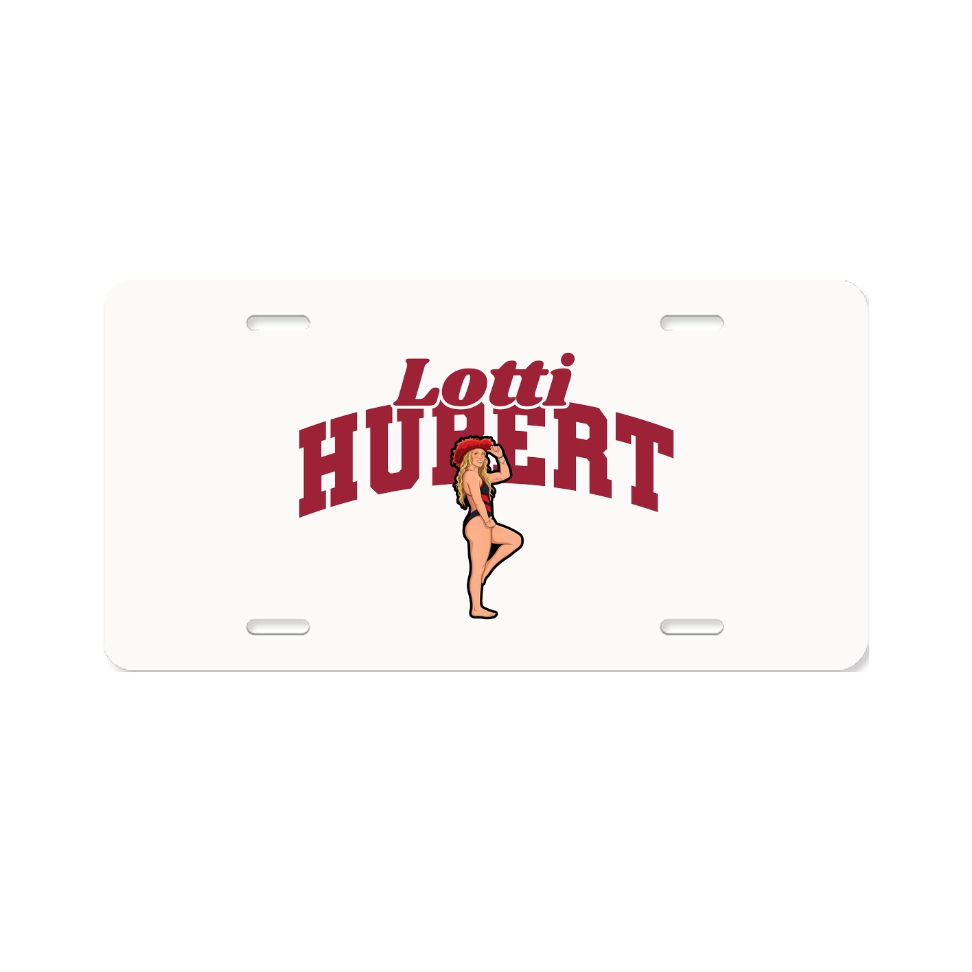 License Plate — Signature Arch in Classic