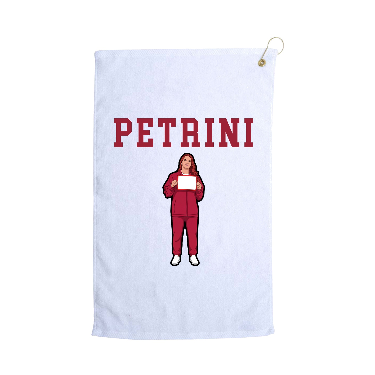 Golf Towel — Shirsey in White