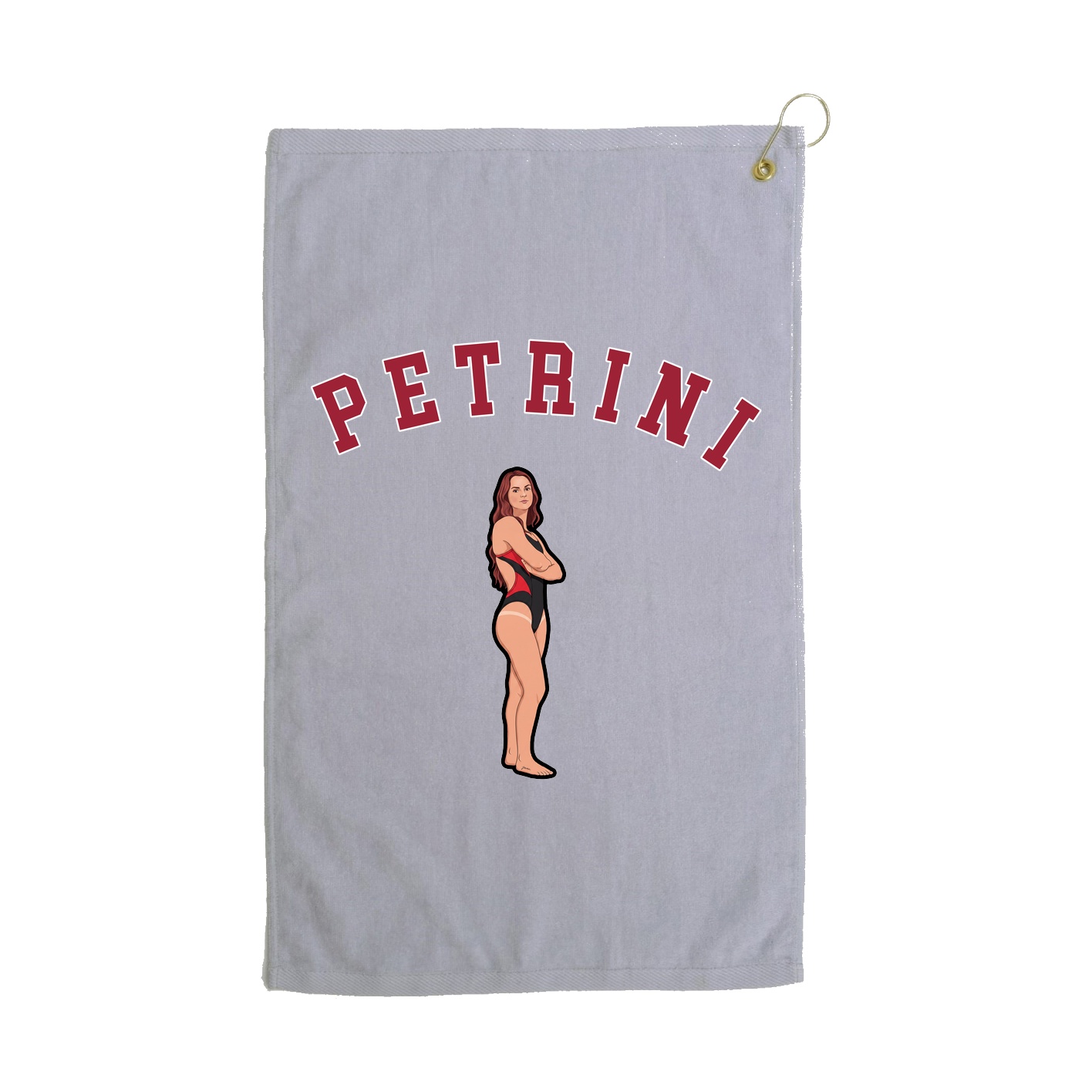 Golf Towel — Shirsey Arch in Grey