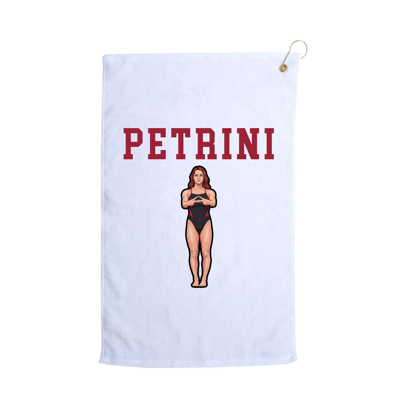 Golf Towel — Shirsey in White